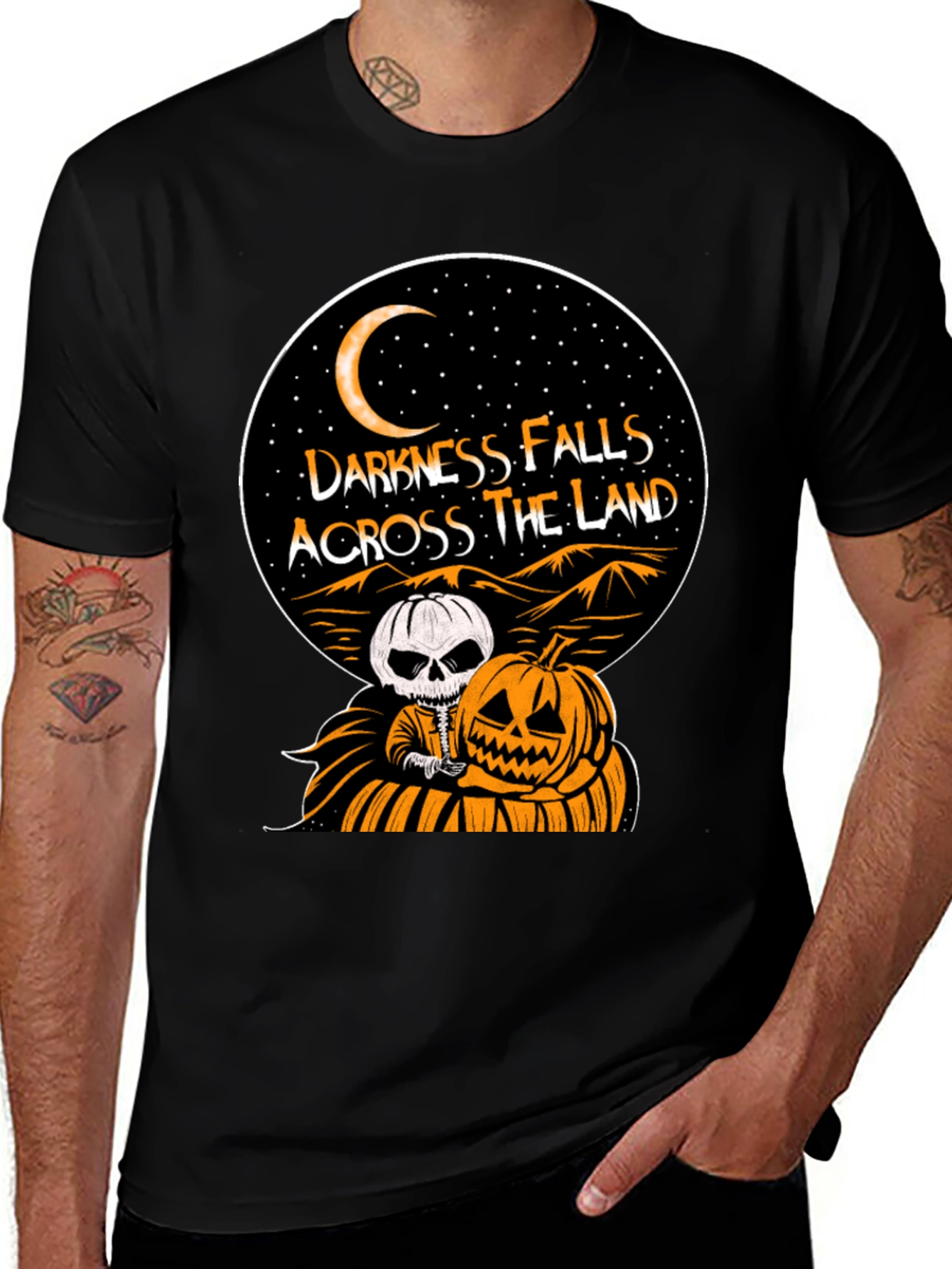 Halloween Darkness Falls T-Shirt