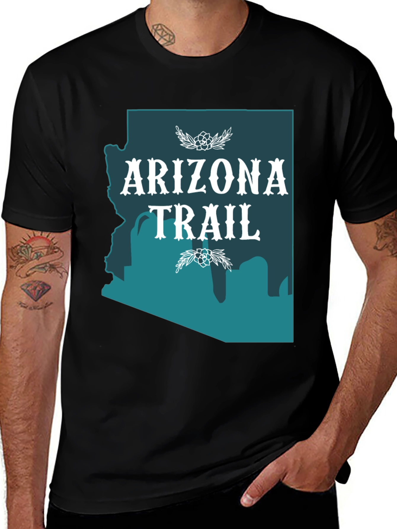 Arizona Trail Graphic Tee - Outdoor Adventure Shirt