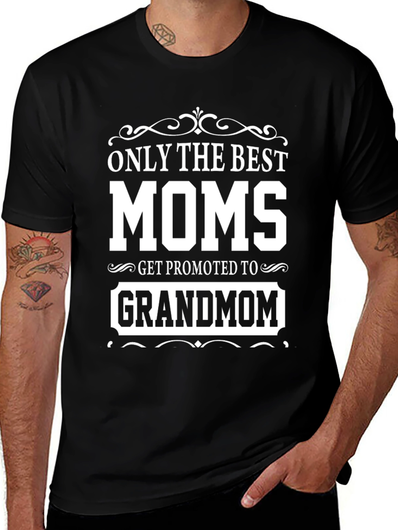 Variant 18 of Only The Best Moms Get Promoted to Grandmom T-Shirt