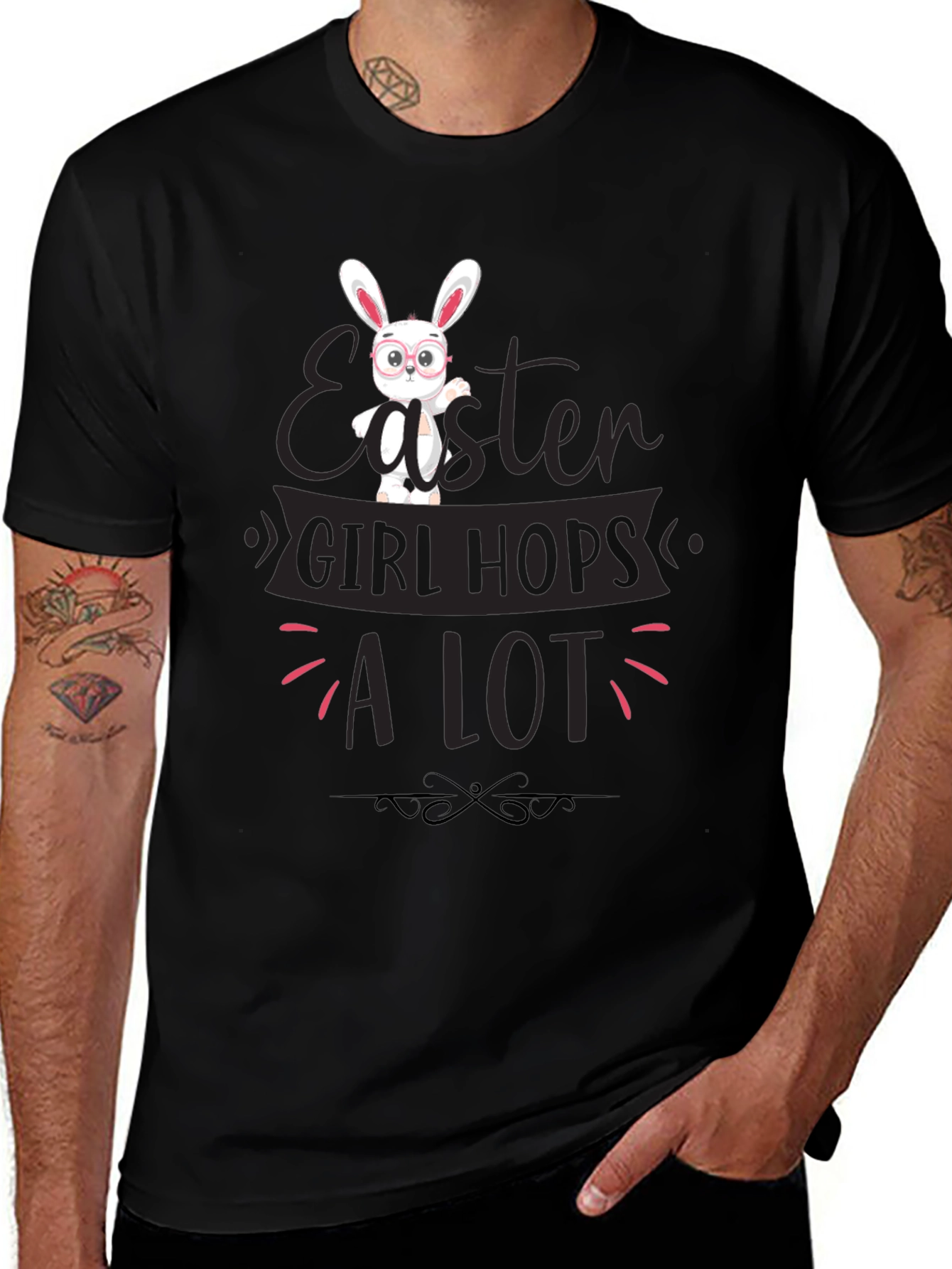 Variant 30 of Easter Girl Bunny T-Shirt