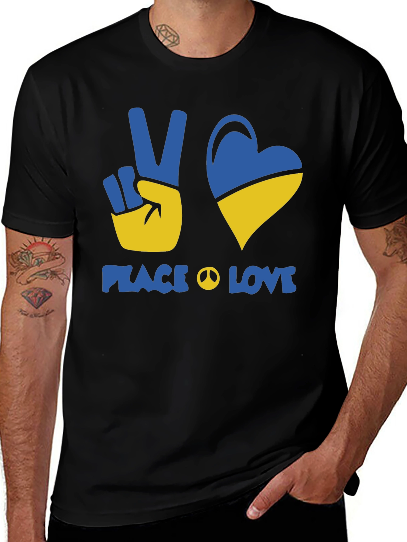 Peace Love Ukraine T-Shirt