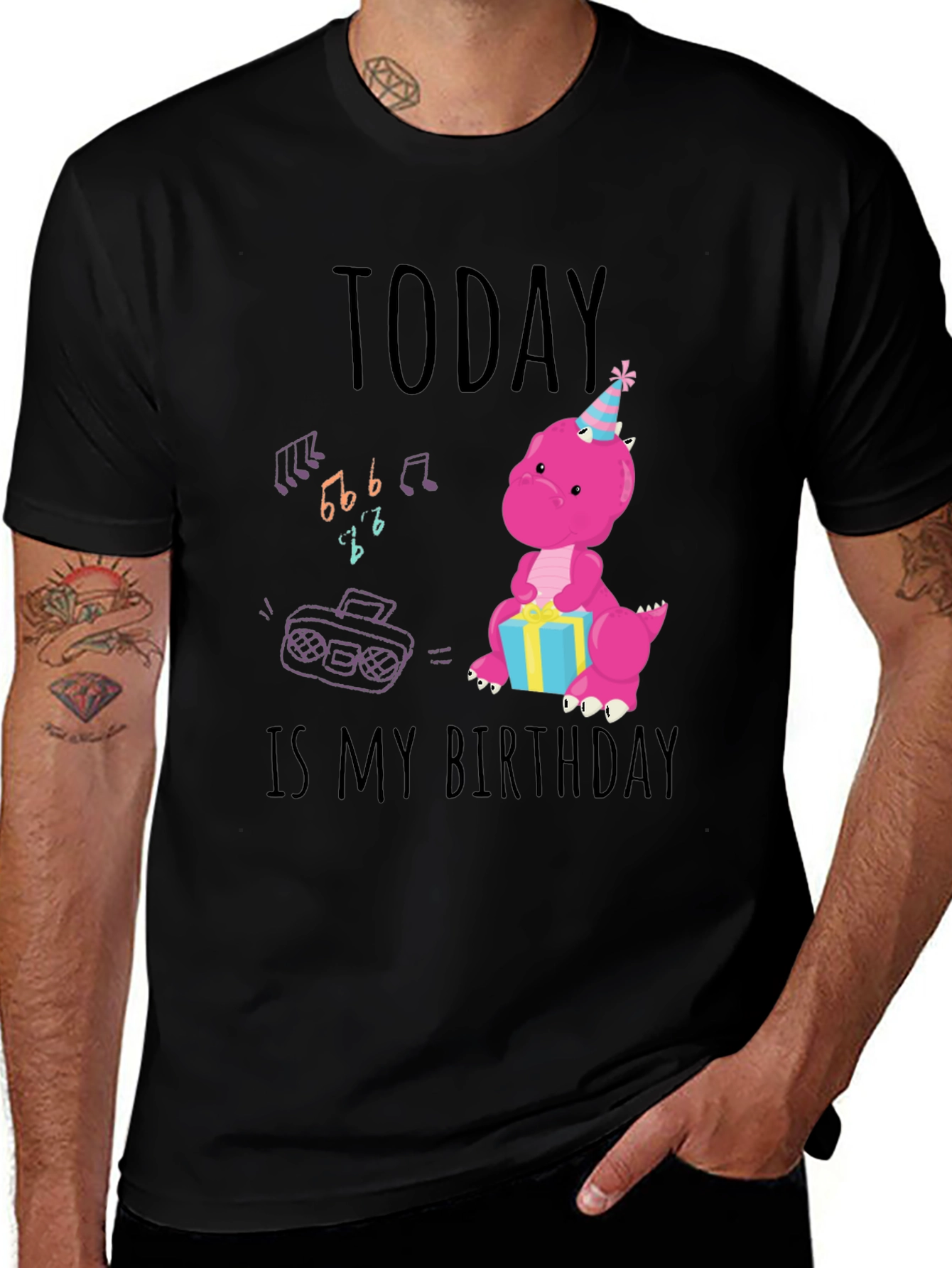 Variant 30 of Birthday Dinosaur T-Shirt