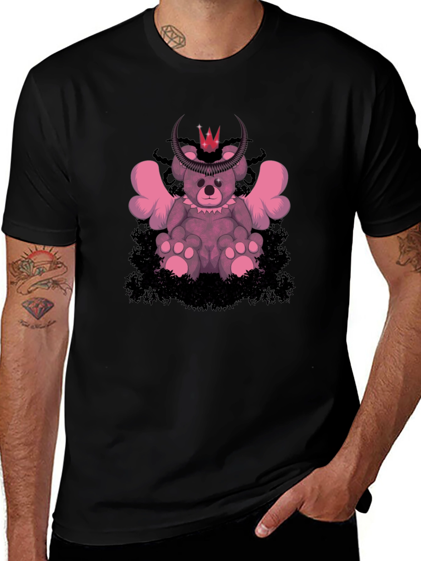 Variant 2 of Teddy Bear Angel T-Shirt
