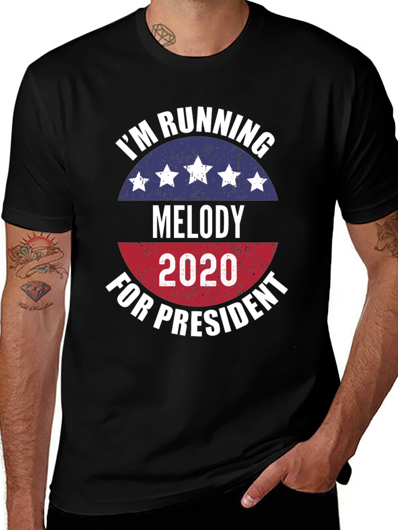 Variant 20 of Melody for President 2020 Graphic T-Shirt