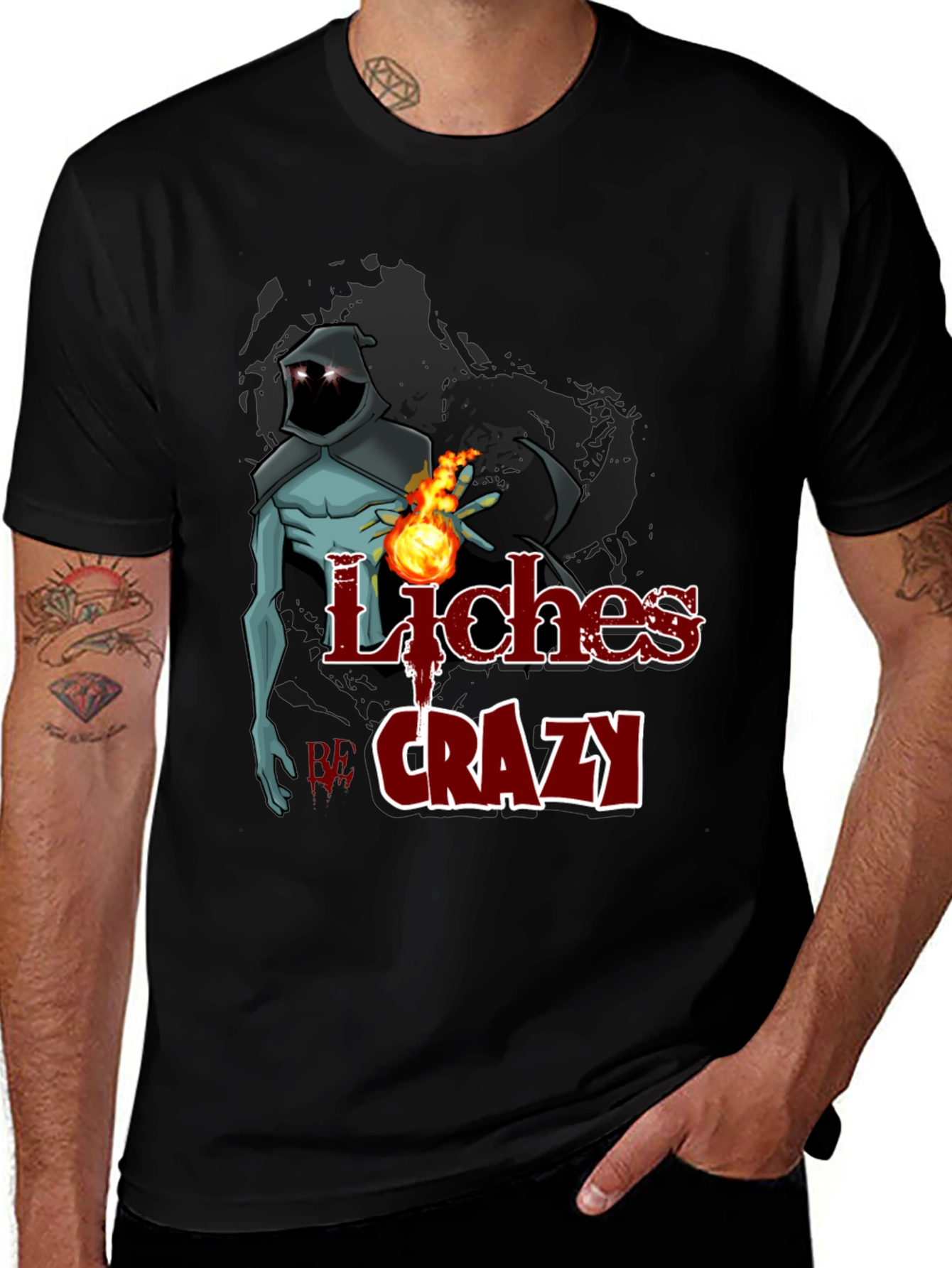 Variant 22 of LICHES CRAZY Graphic Tee