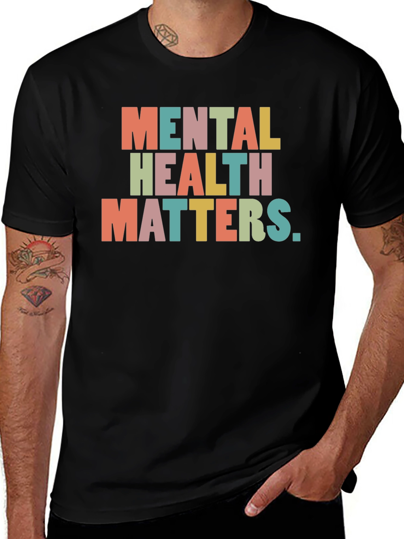 Variant 5 of Mental Health Matters Graphic Tee - Unisex