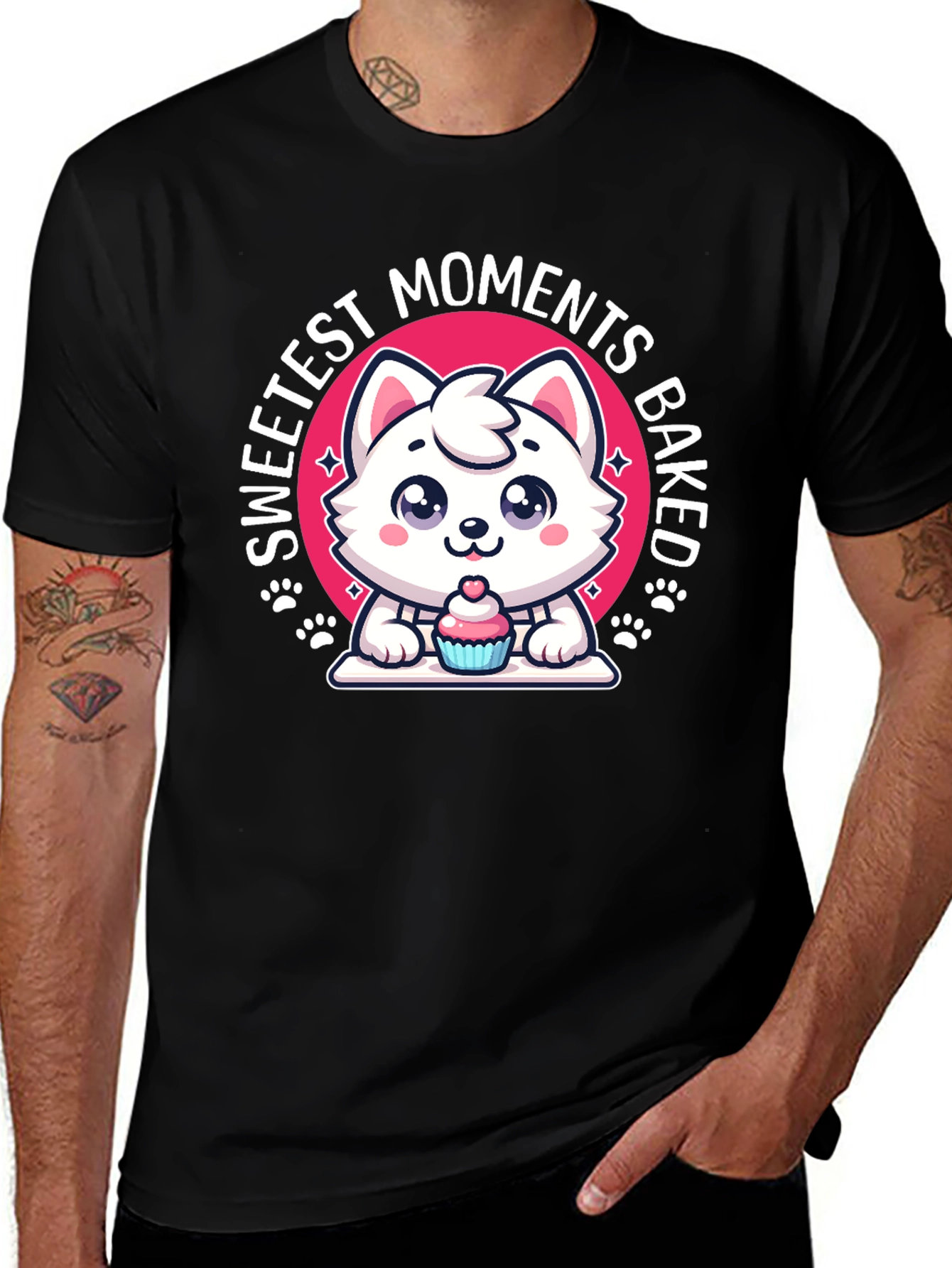 Sweetest Moments Baked - Cute Cat T-Shirt