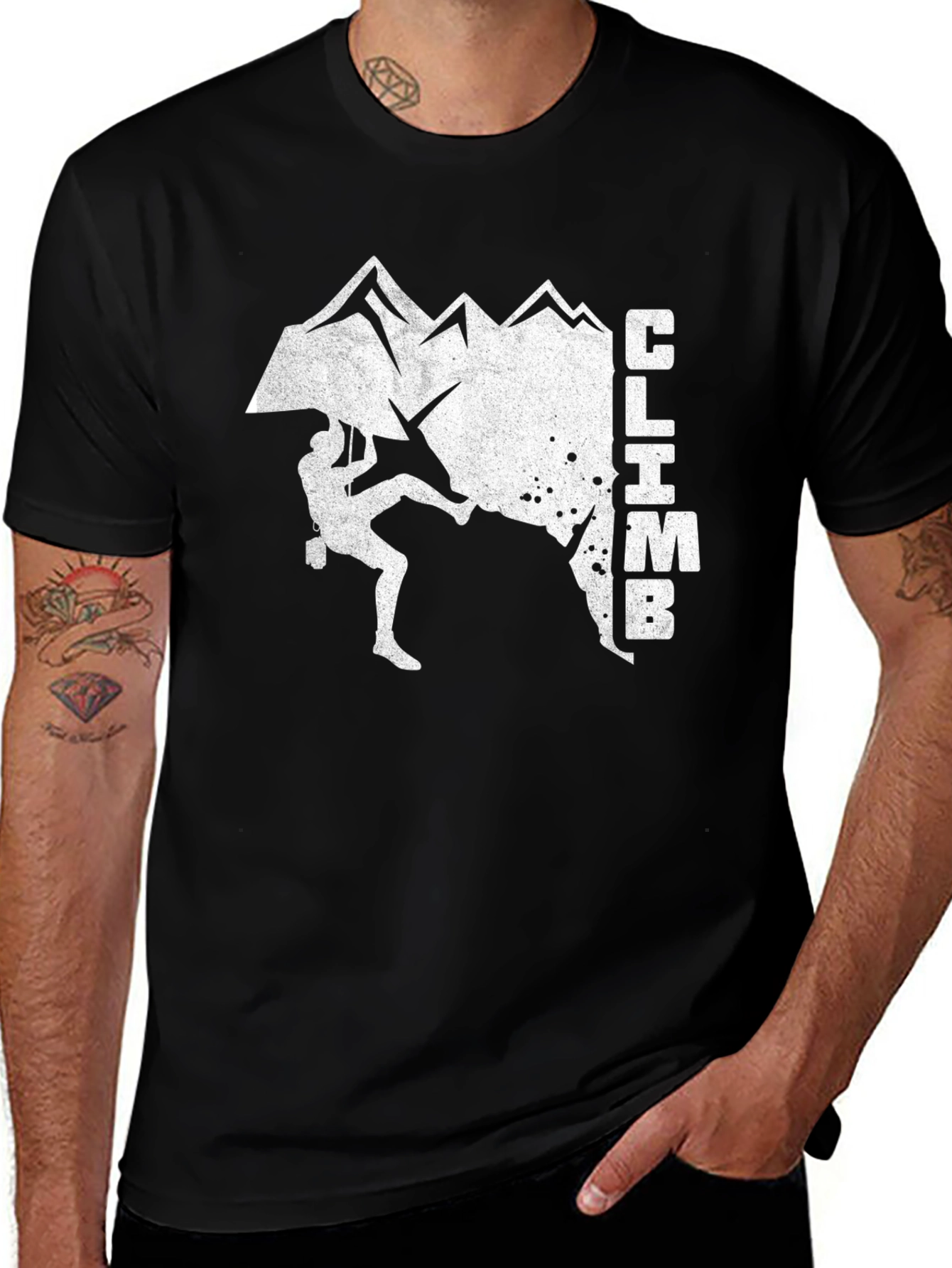 Variant 5 of Climb Mountain Graphic Tee