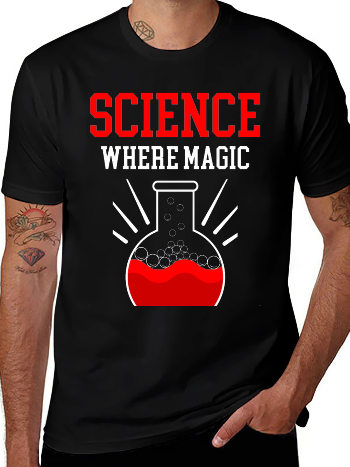 Variant 23 of Science Where Magic Happens T-Shirt