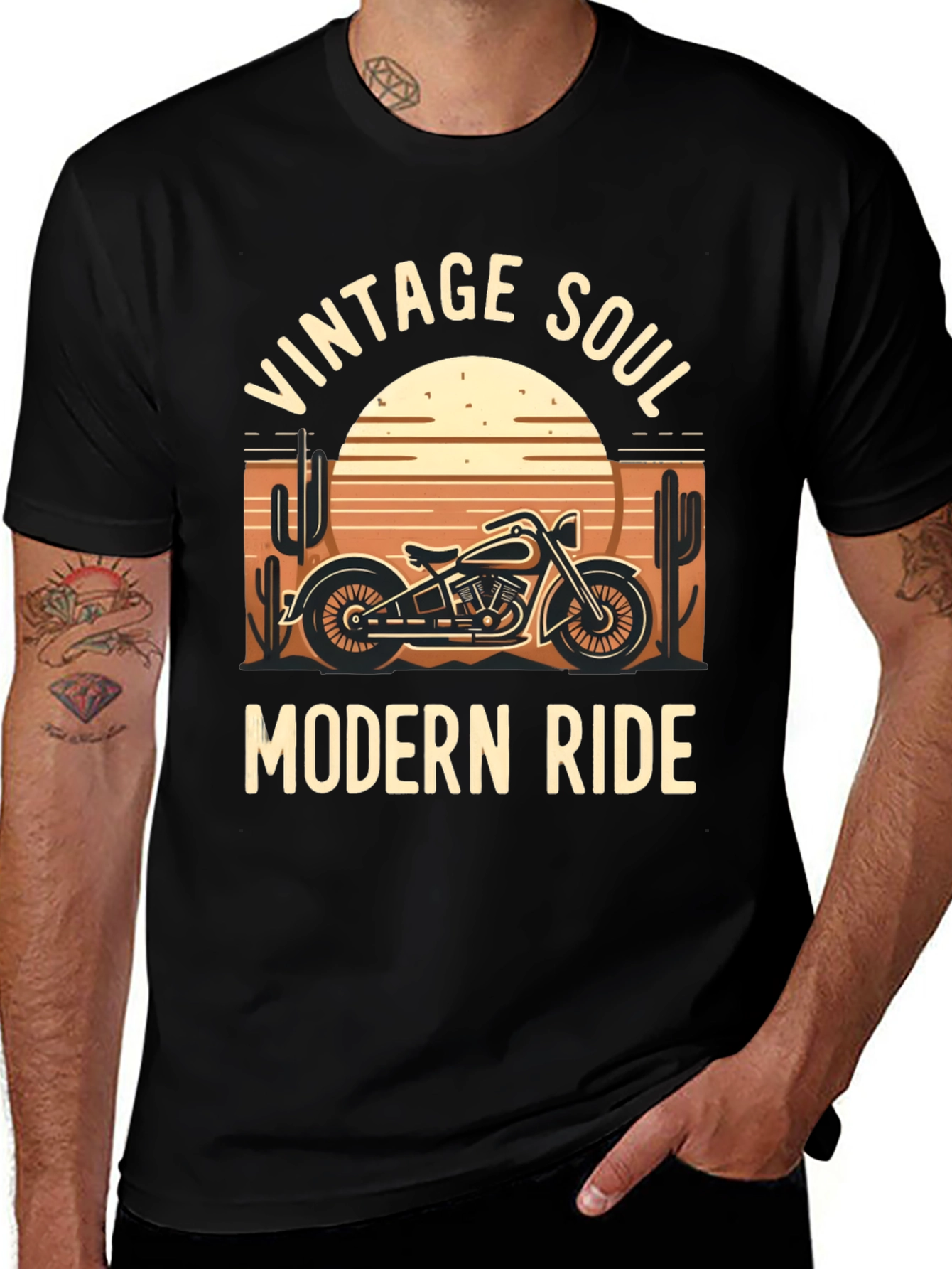 Variant 3 of Vintage Soul Modern Ride Graphic T-Shirt