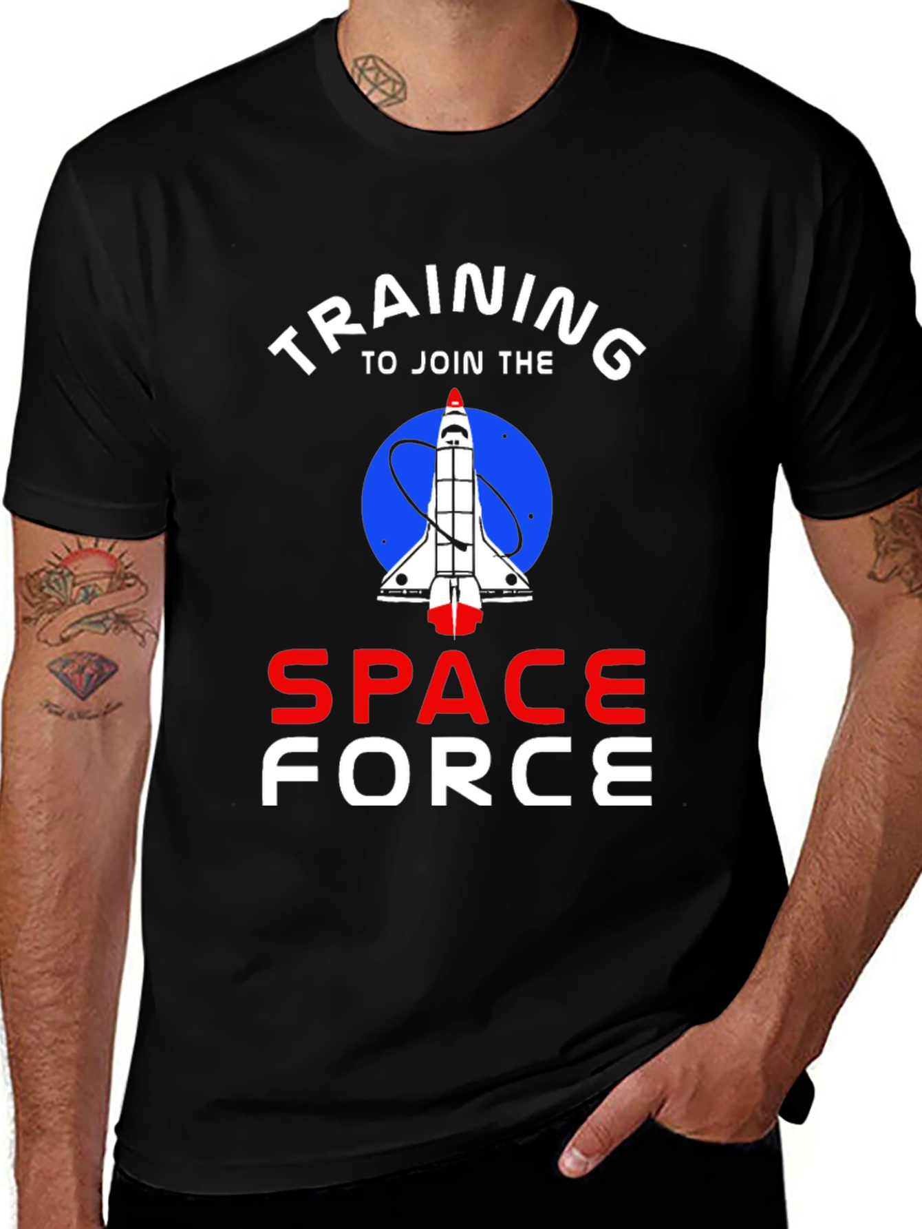 Variant 25 of Training To Join The Space Force T-Shirt