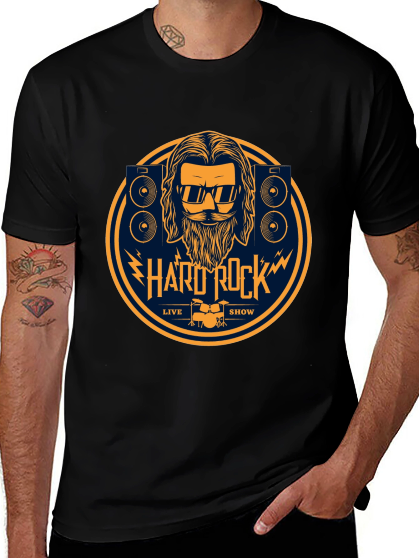 Variant 3 of Hard Rock Live Show Graphic Tee