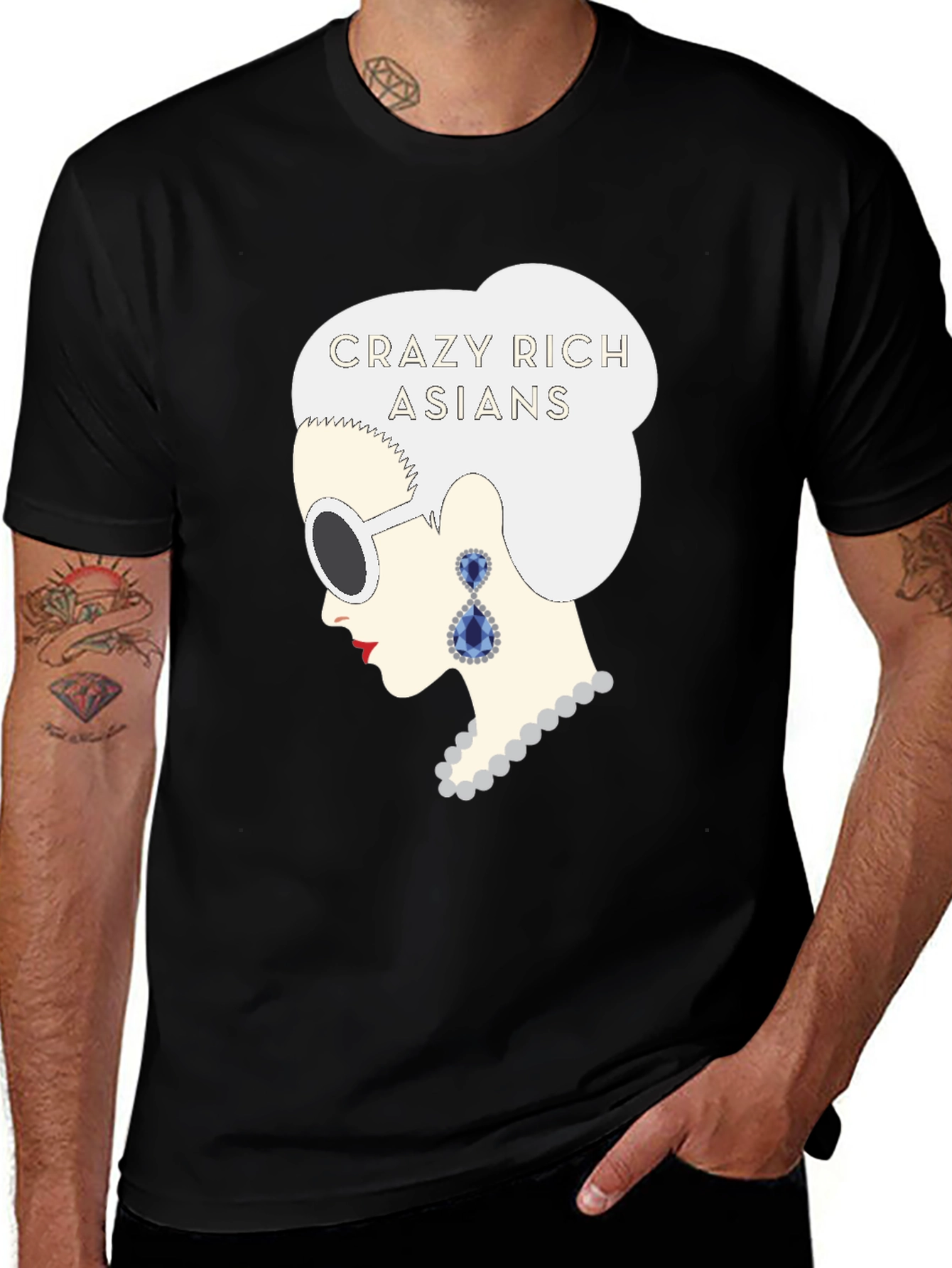 Variant 19 of Crazy Rich Asians T-Shirt - Fashionable Graphic Tee