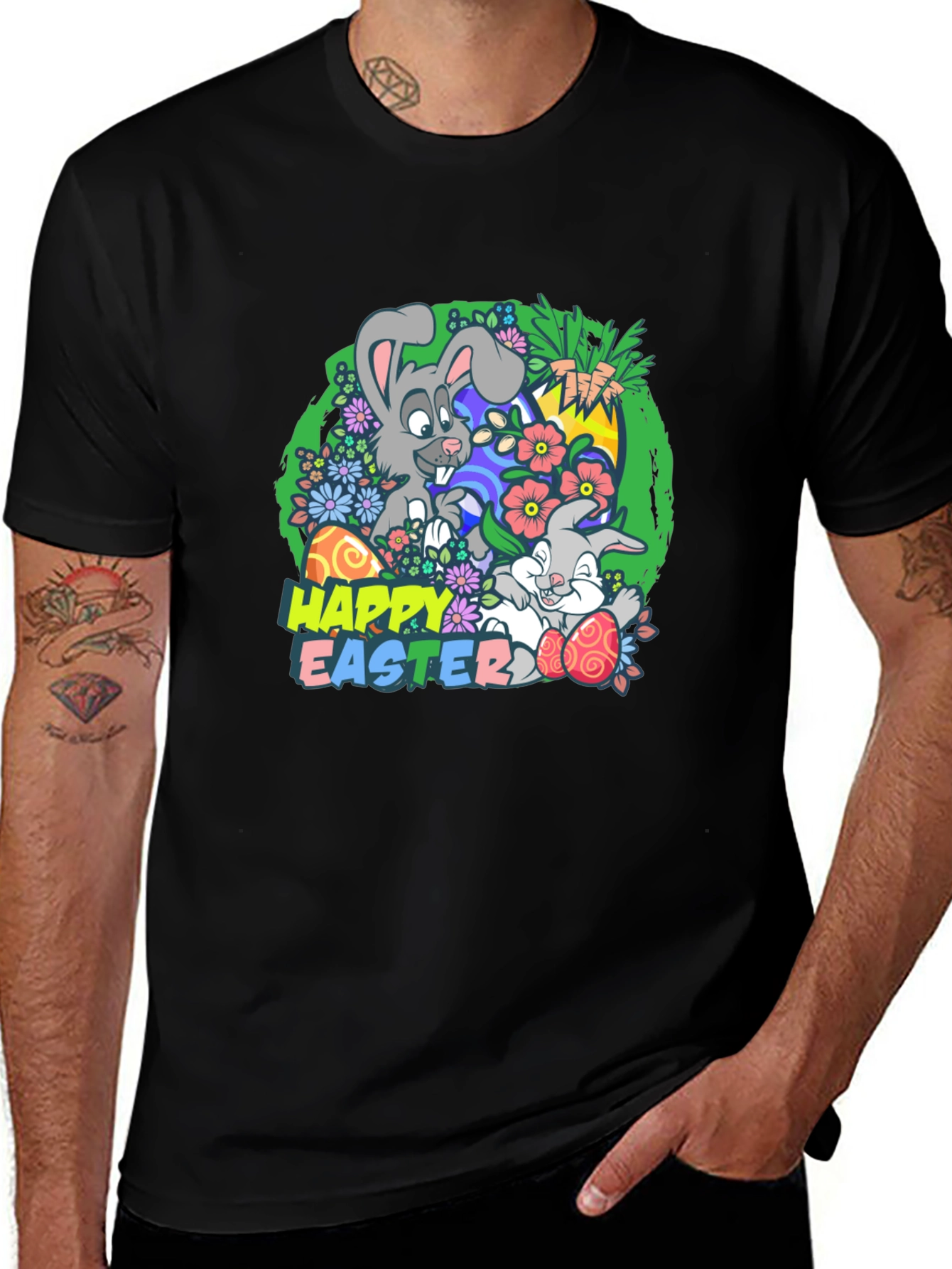 Variant 25 of Happy Easter Bunny T-Shirt