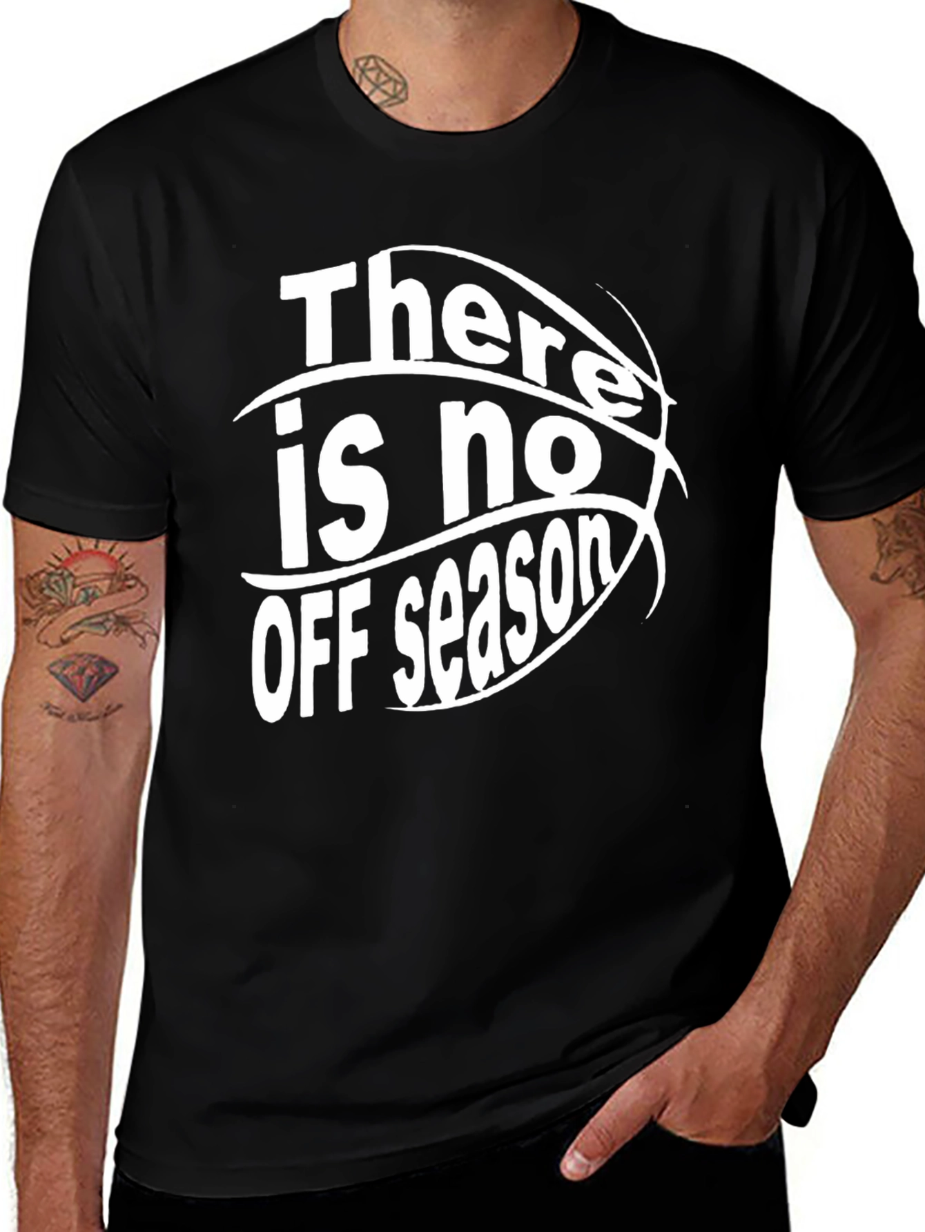Variant 16 of There Is No Off Season Graphic Tee