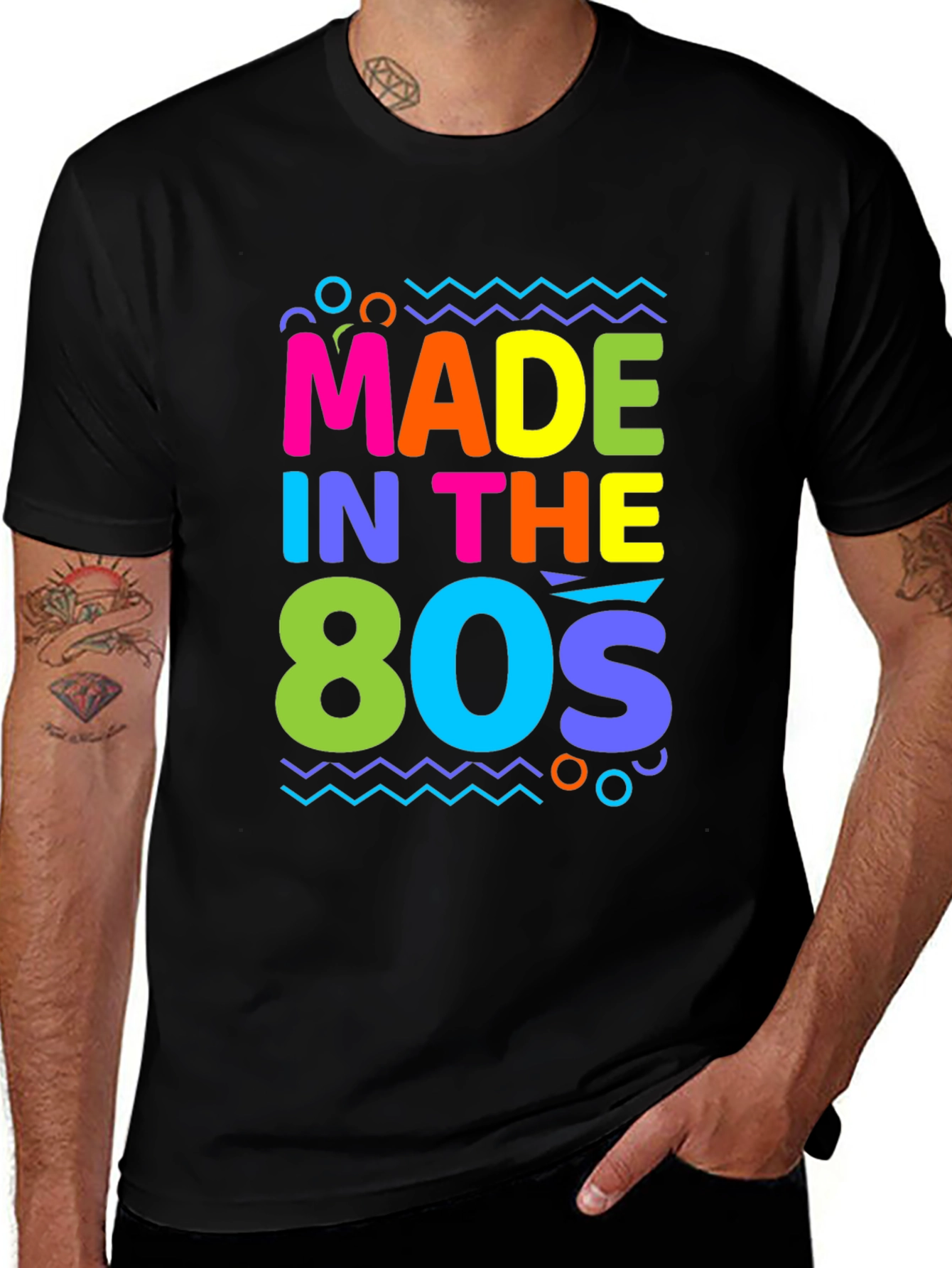 Variant 15 of Made in the 80s Graphic Tee