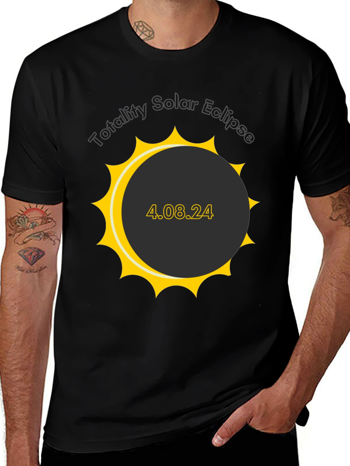 Total Solar Eclipse 4.08.24 T-Shirt