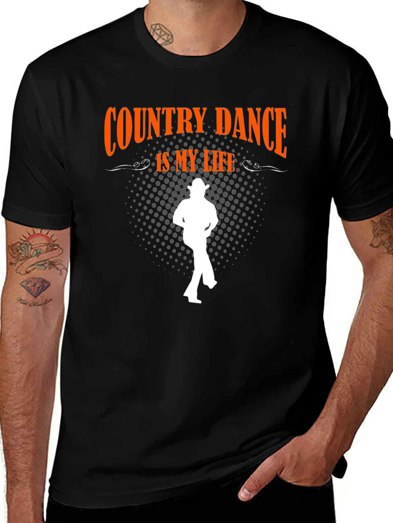 Variant 25 of Country Dance T-Shirt - Line Dancing Apparel