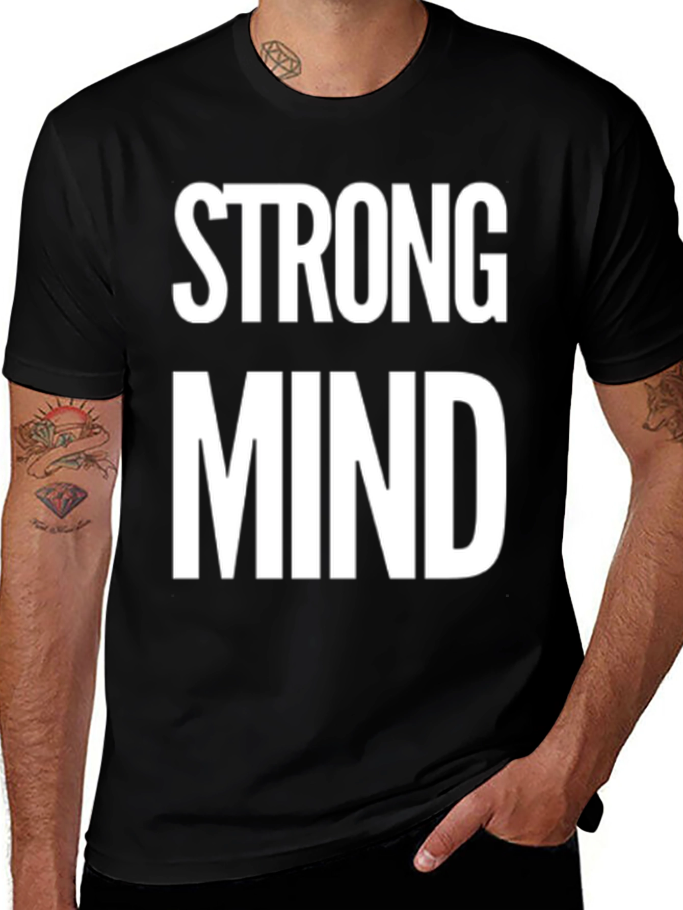 Variant 30 of Strong Mind T-Shirt - Motivational Tee