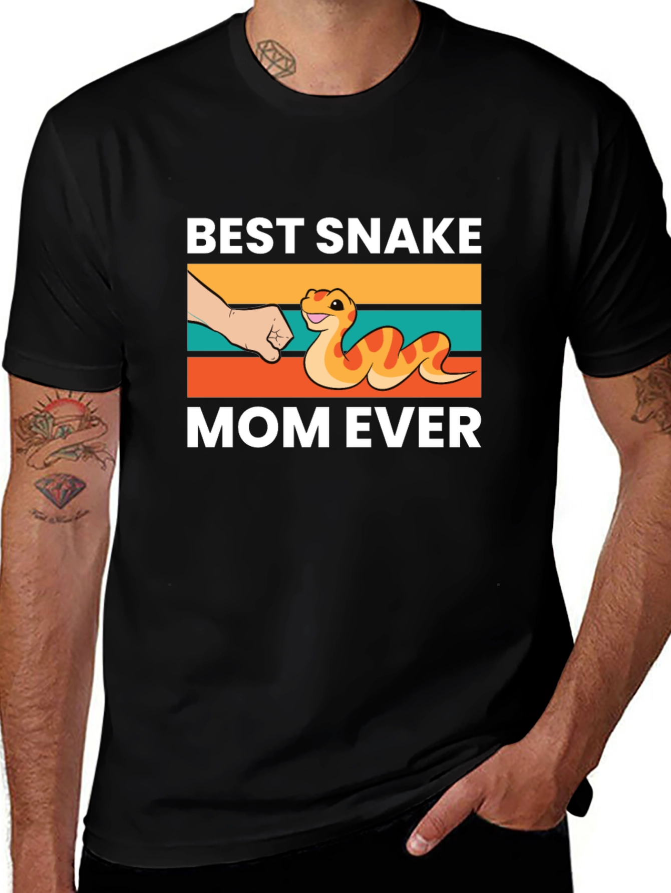 Variant 29 of Best Snake Mom Ever T-Shirt