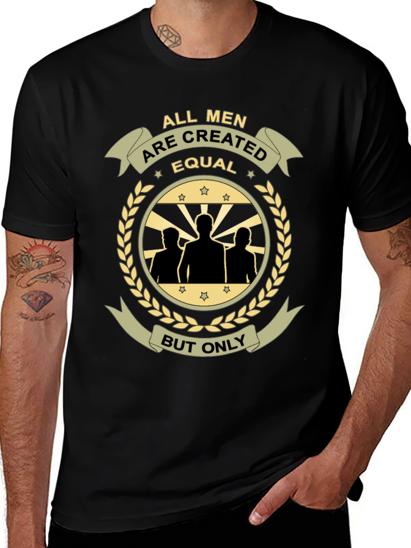 Variant 10 of All Men Are Created Equal T-Shirt