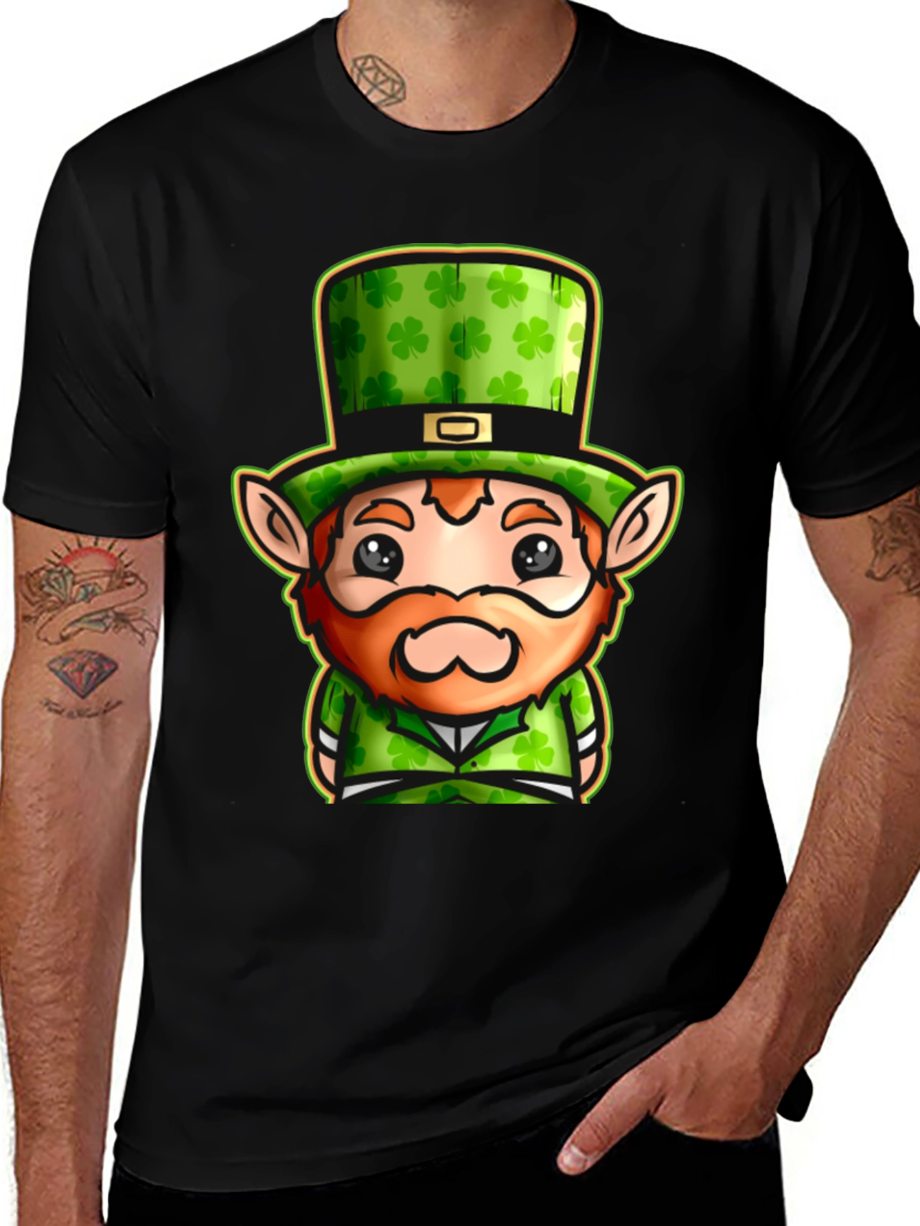 Variant 23 of Lucky Leprechaun Graphic Tee - St. Patrick's Day