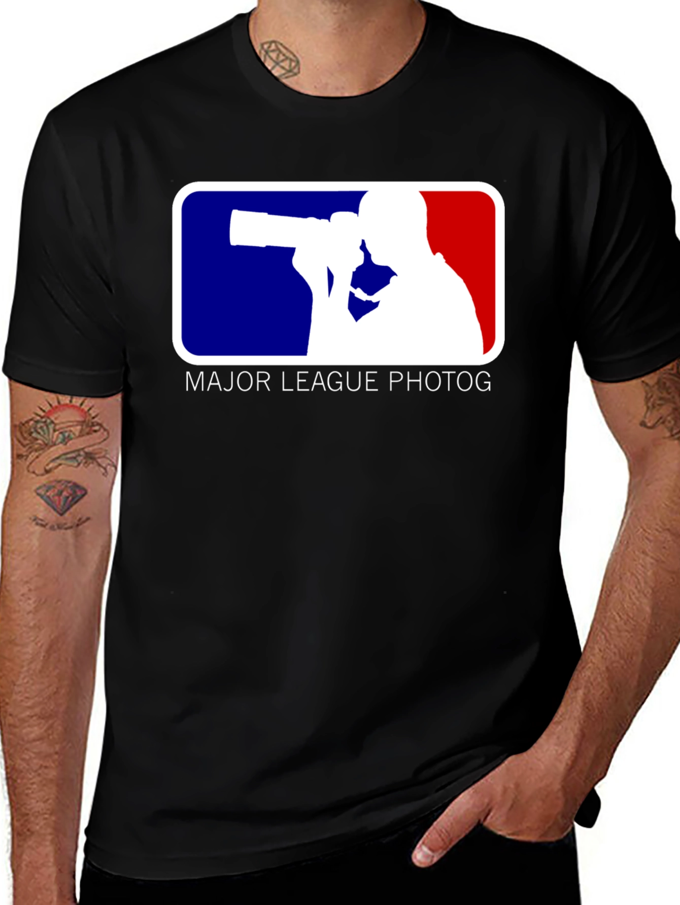 Variant 10 of Major League Photog Graphic Tee