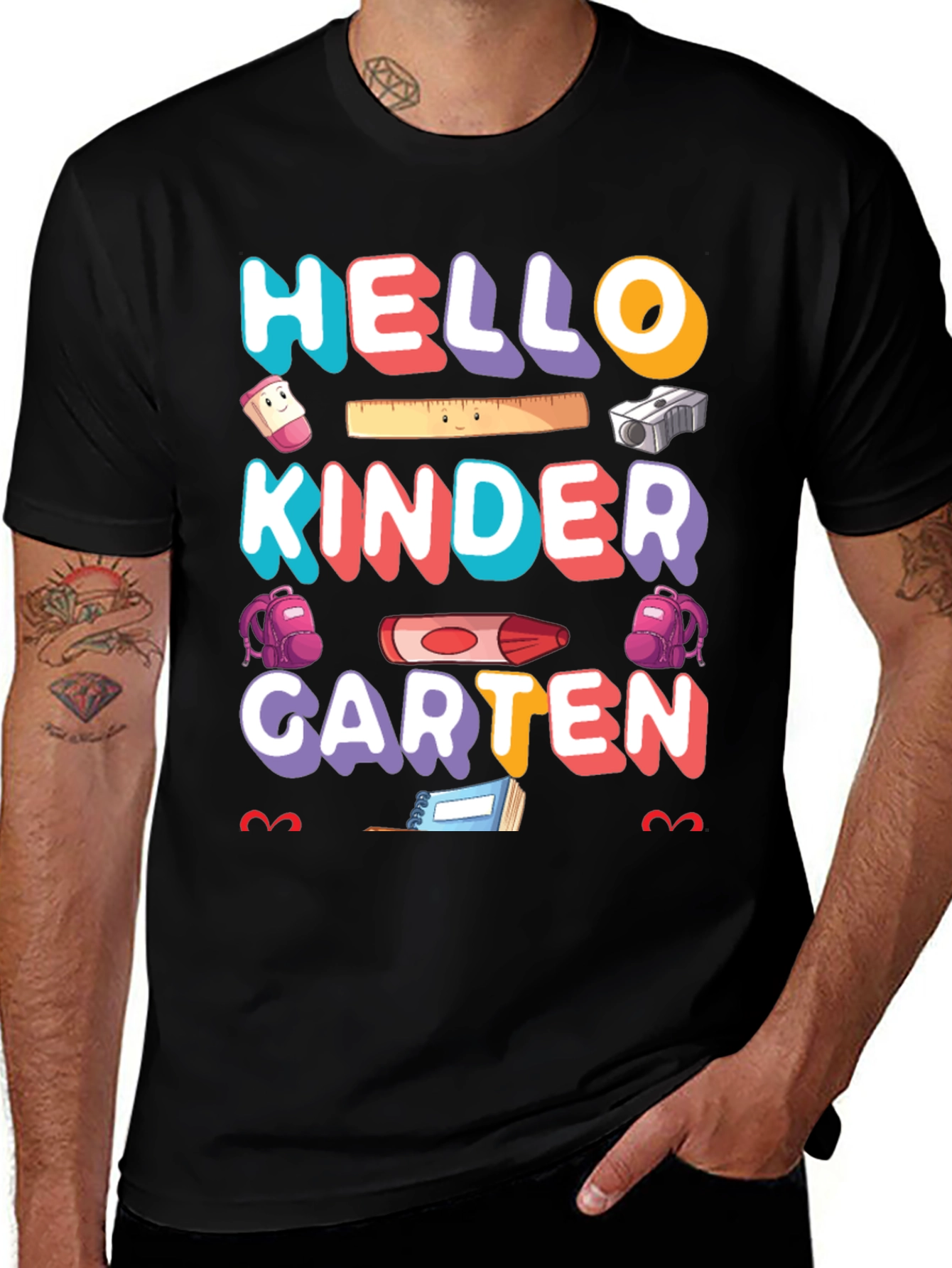 Variant 22 of Hello Kindergarten T-Shirt