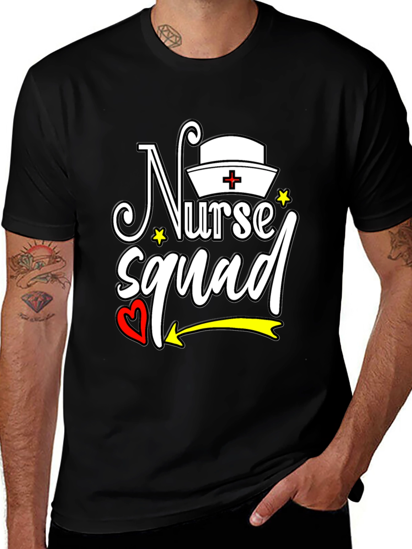 Variant 10 of Nurse Squad Graphic T-Shirt