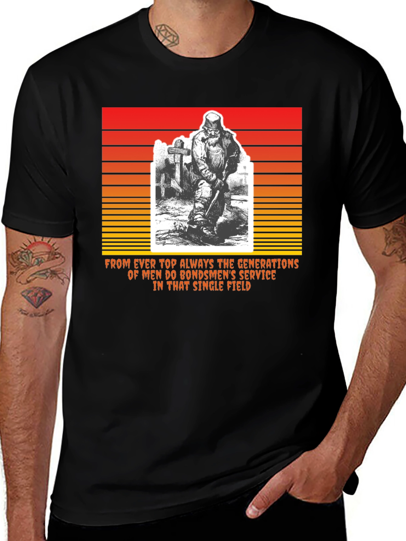 Variant 19 of Vintage Bondsmen Service T-Shirt
