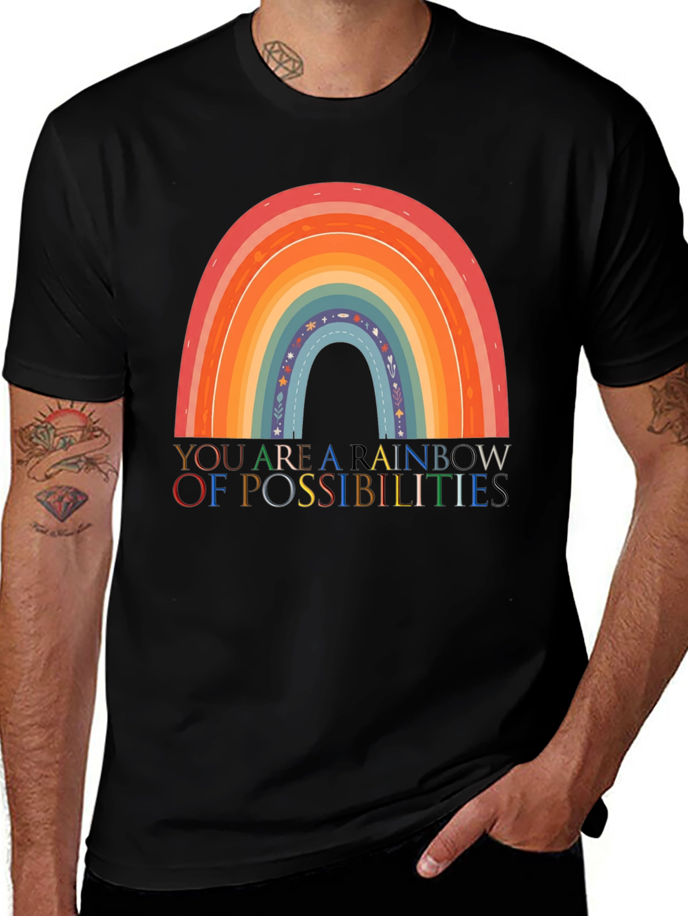 Variant 27 of Rainbow of Possibilities T-Shirt