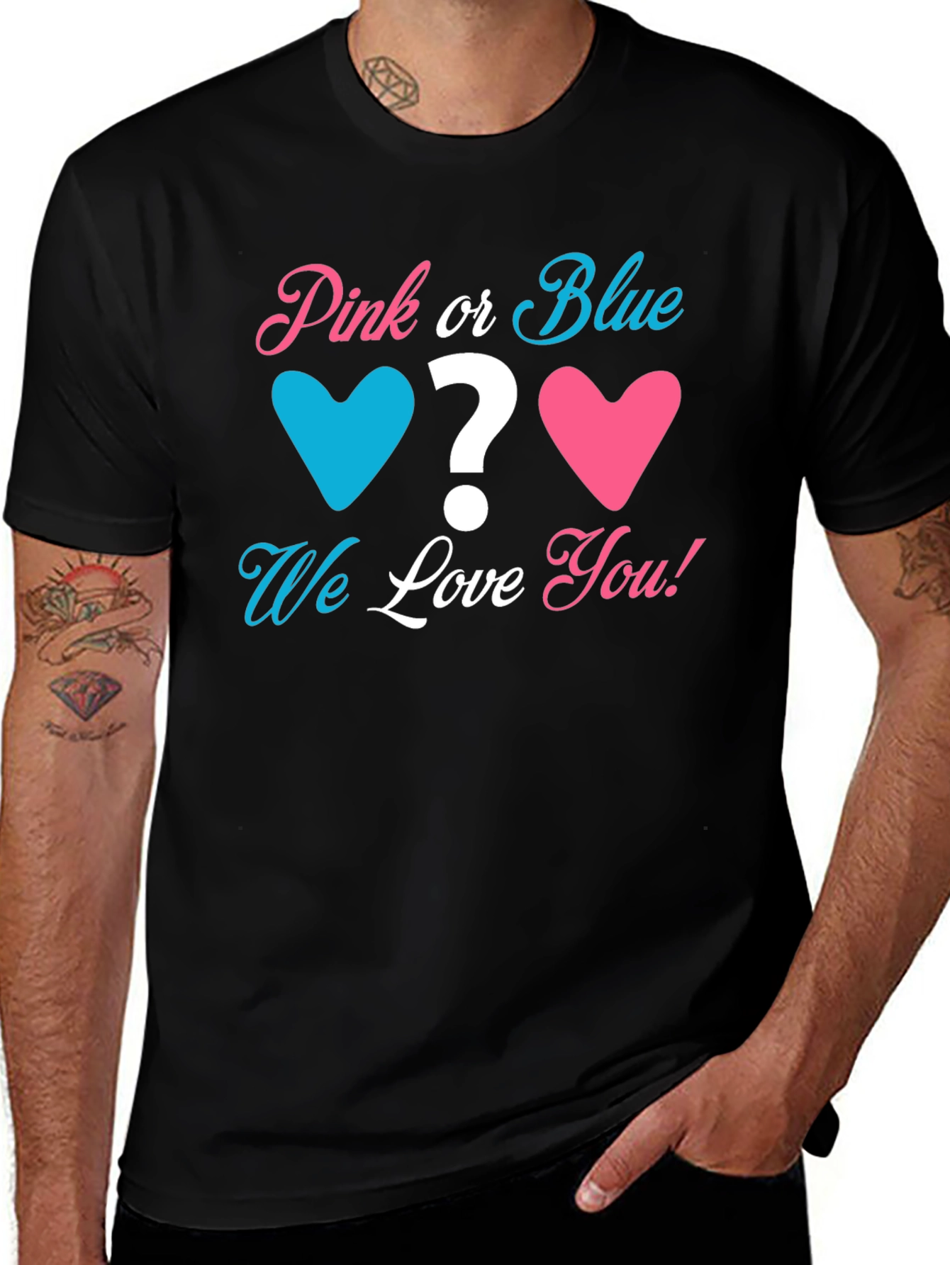 Variant 24 of Pink or Blue Gender Reveal T-Shirt