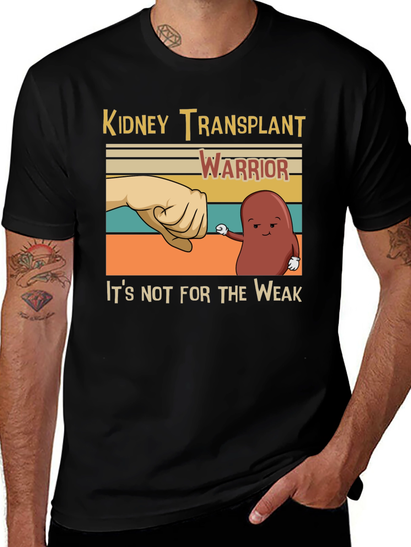 Variant 20 of Kidney Transplant Warrior T-Shirt