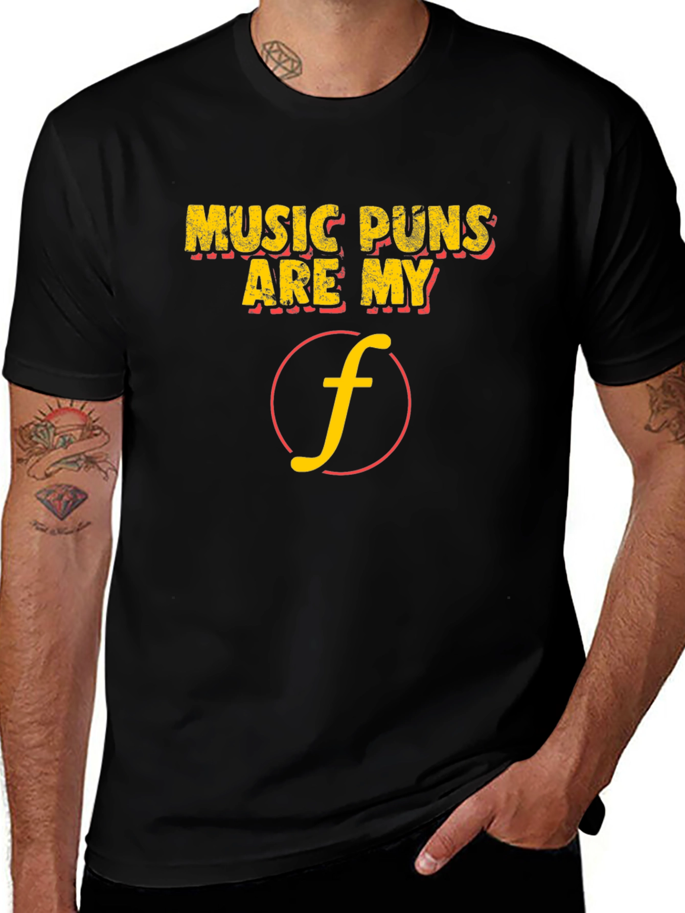 Music Pun Frequency T-Shirt 