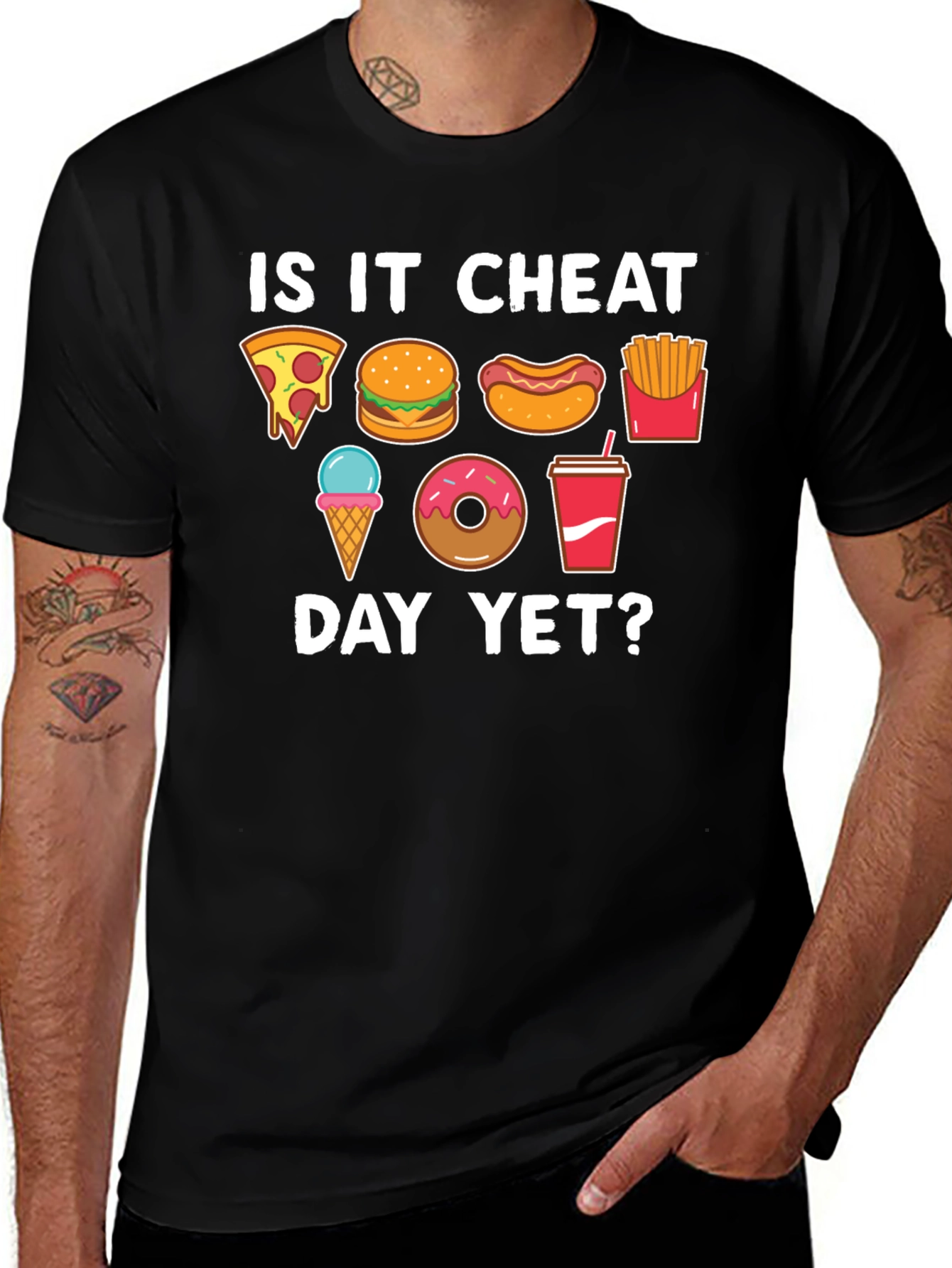 Is It Cheat Day Yet? Graphic T-Shirt