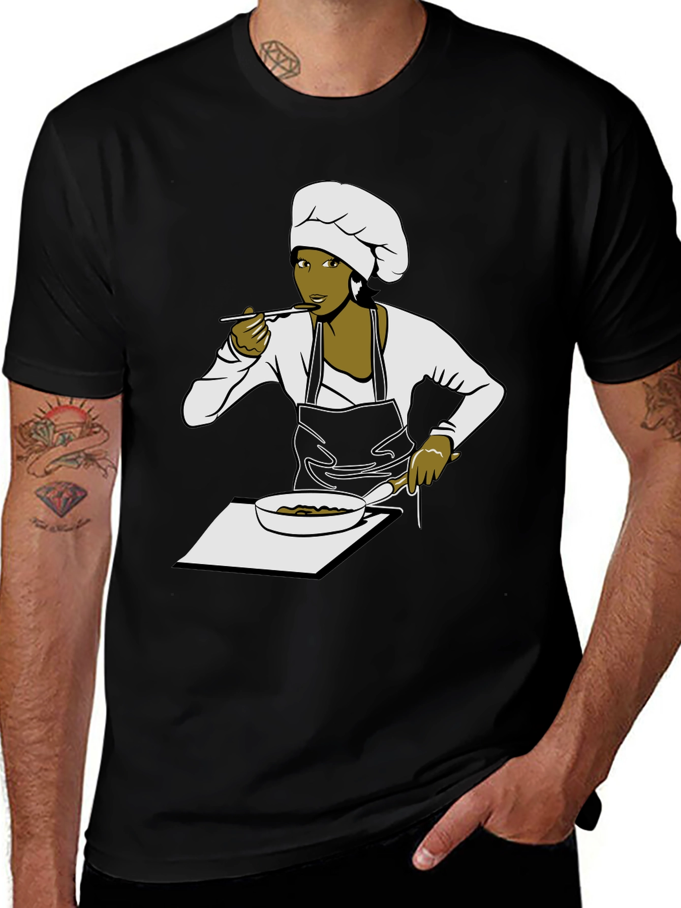 Variant 18 of Chef Graphic T-Shirt - Unisex Cook Design Tee