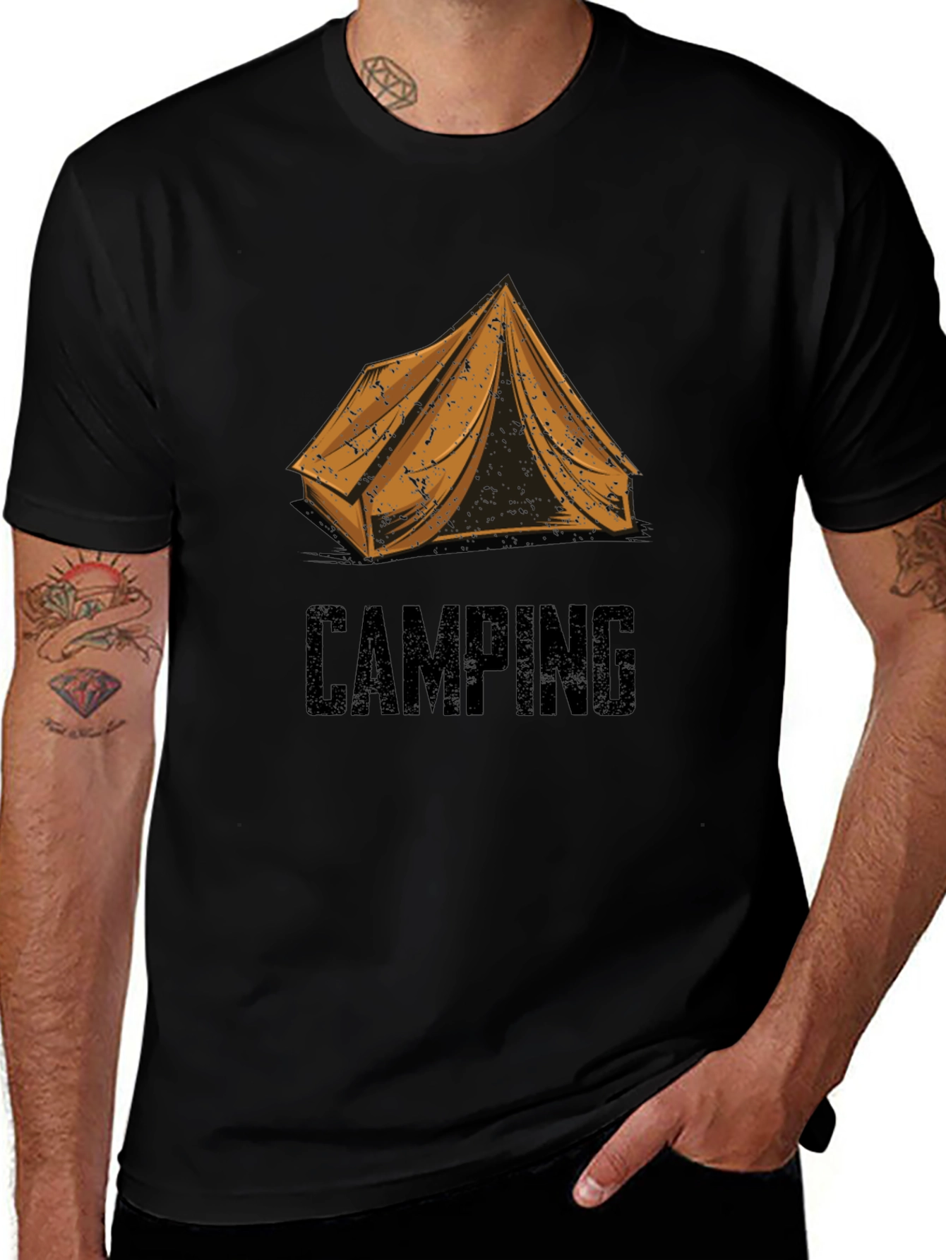 Variant 13 of Camping Adventure T-Shirt - Outdoor Explorer Tee