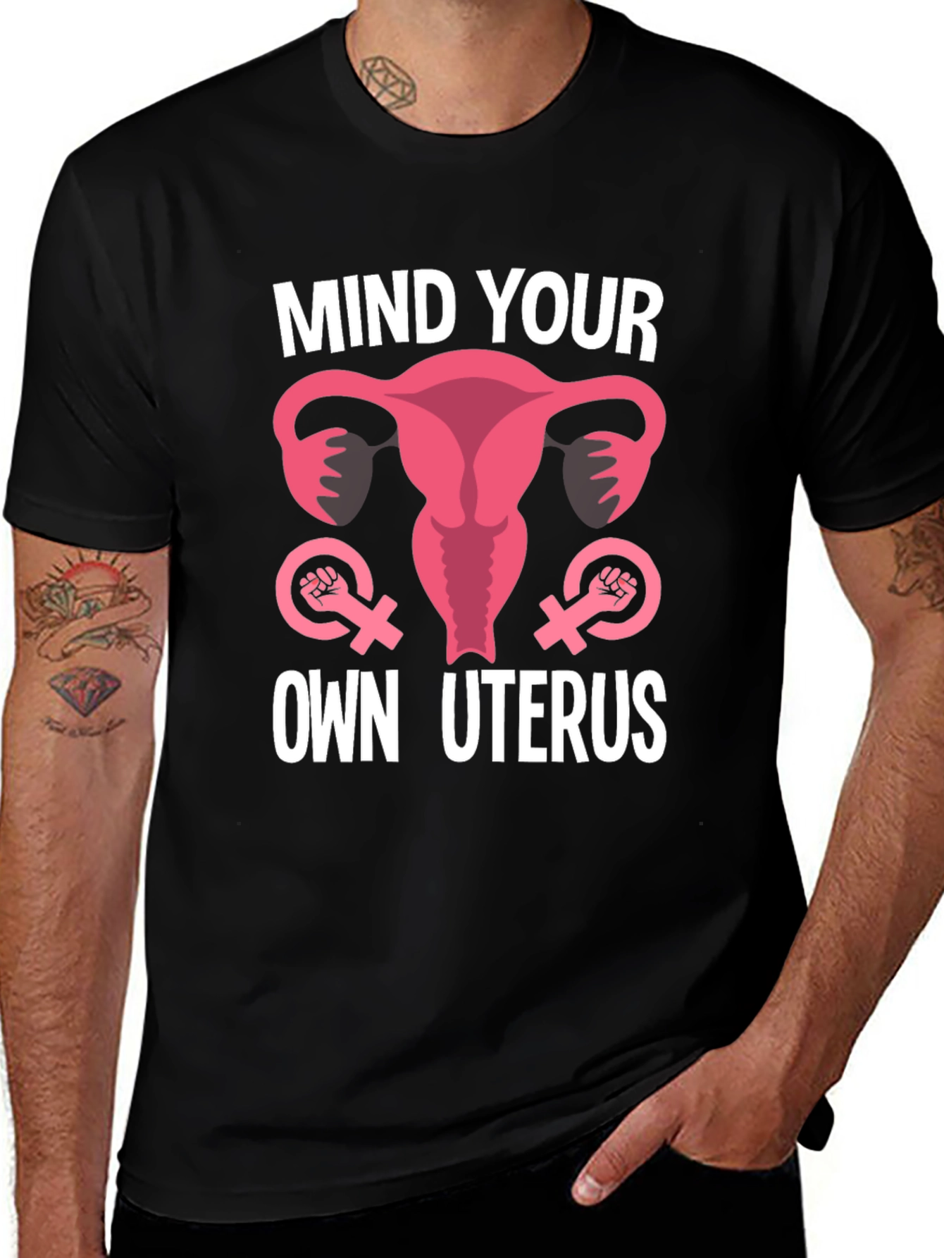 Mind Your Own Uterus Graphic Tee