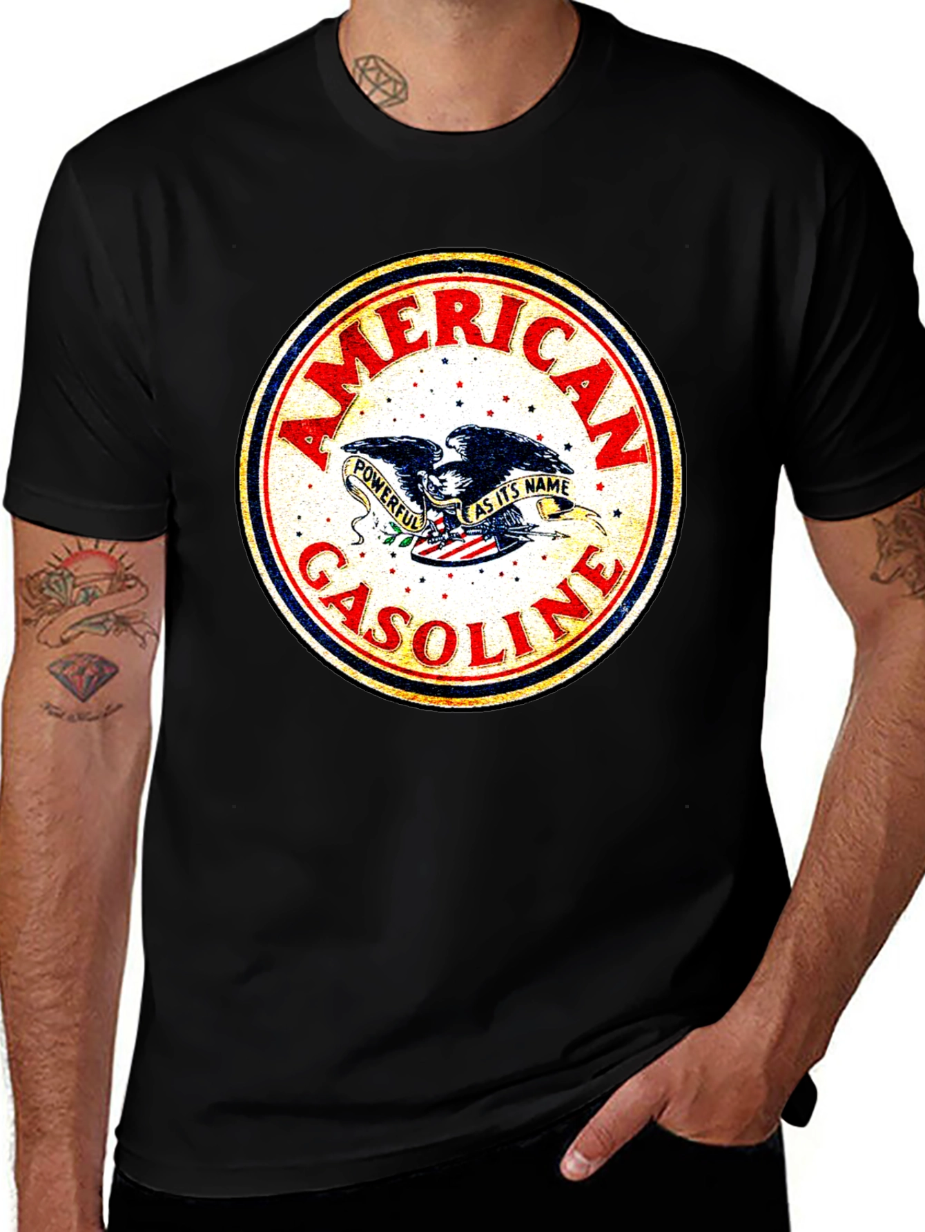 Variant 2 of American Gasoline Eagle Graphic T-Shirt