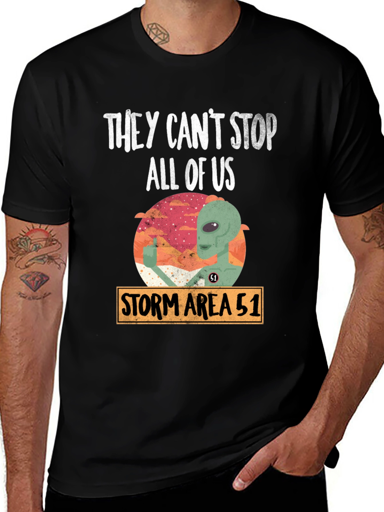Storm Area 51 Alien T-Shirt