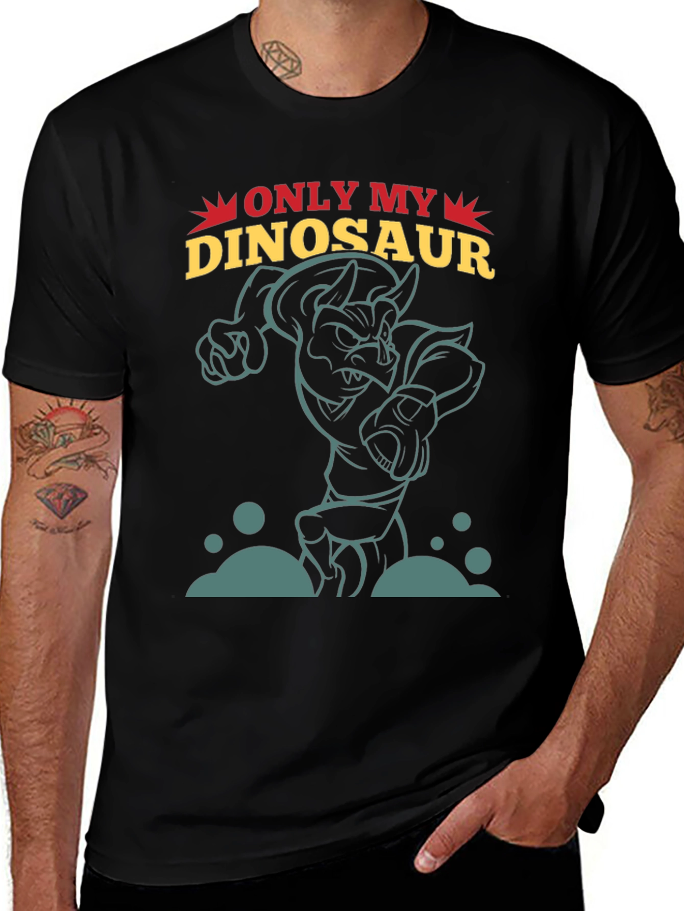 Variant 7 of Only My Dinosaur Graphic T-Shirt
