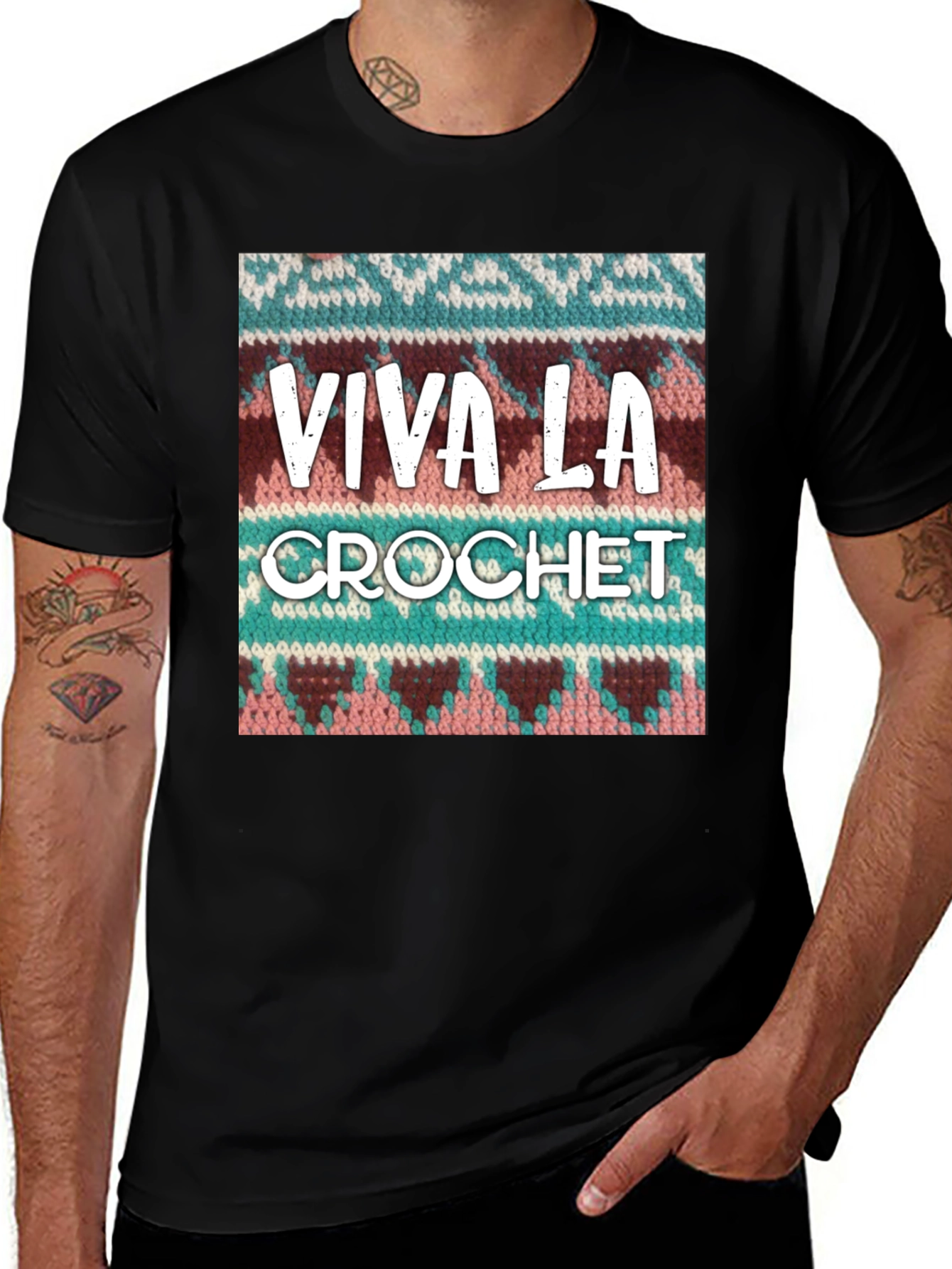 Variant 15 of Viva La Crochet Graphic T-Shirt