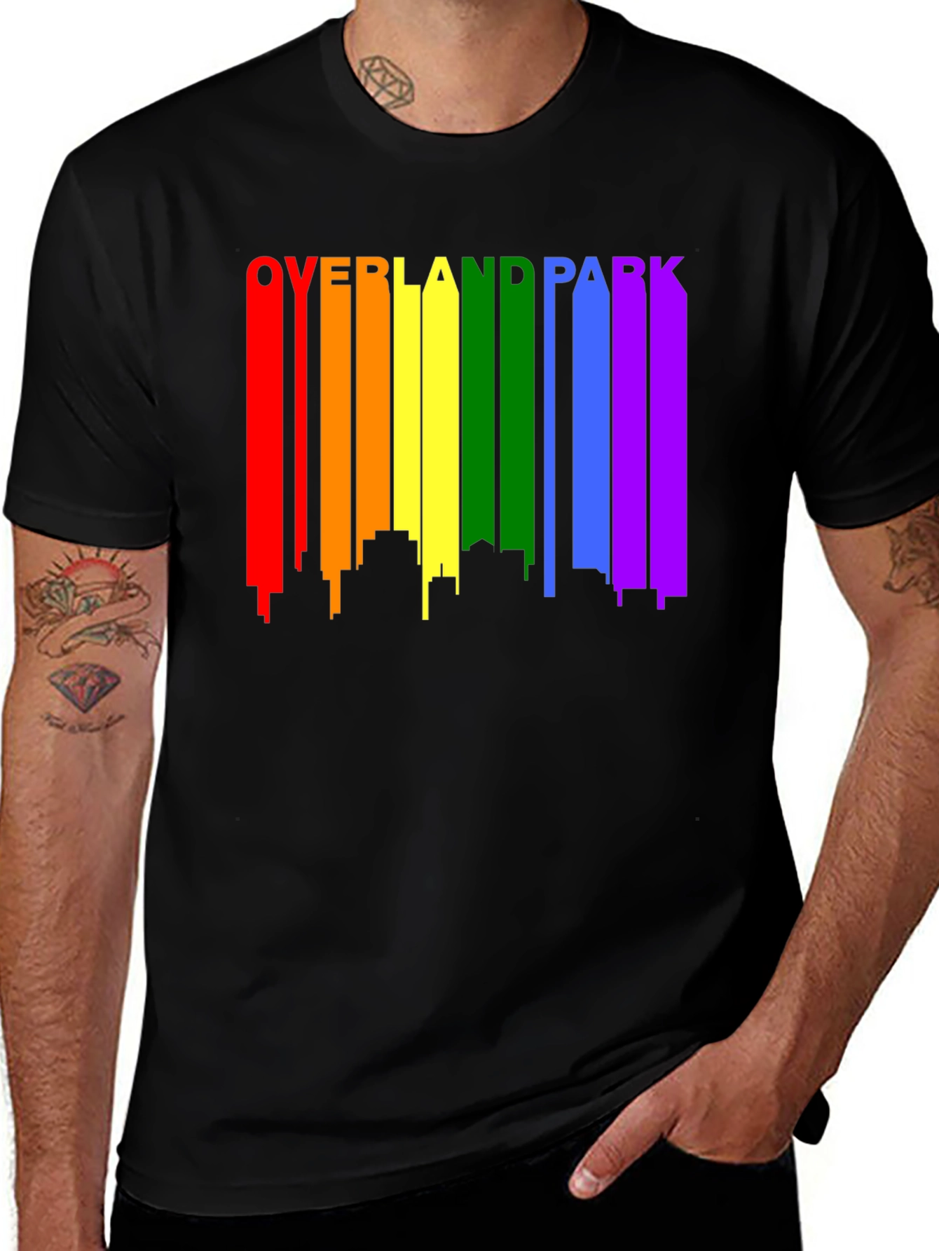 Overland Park Pride Skyline T-Shirt