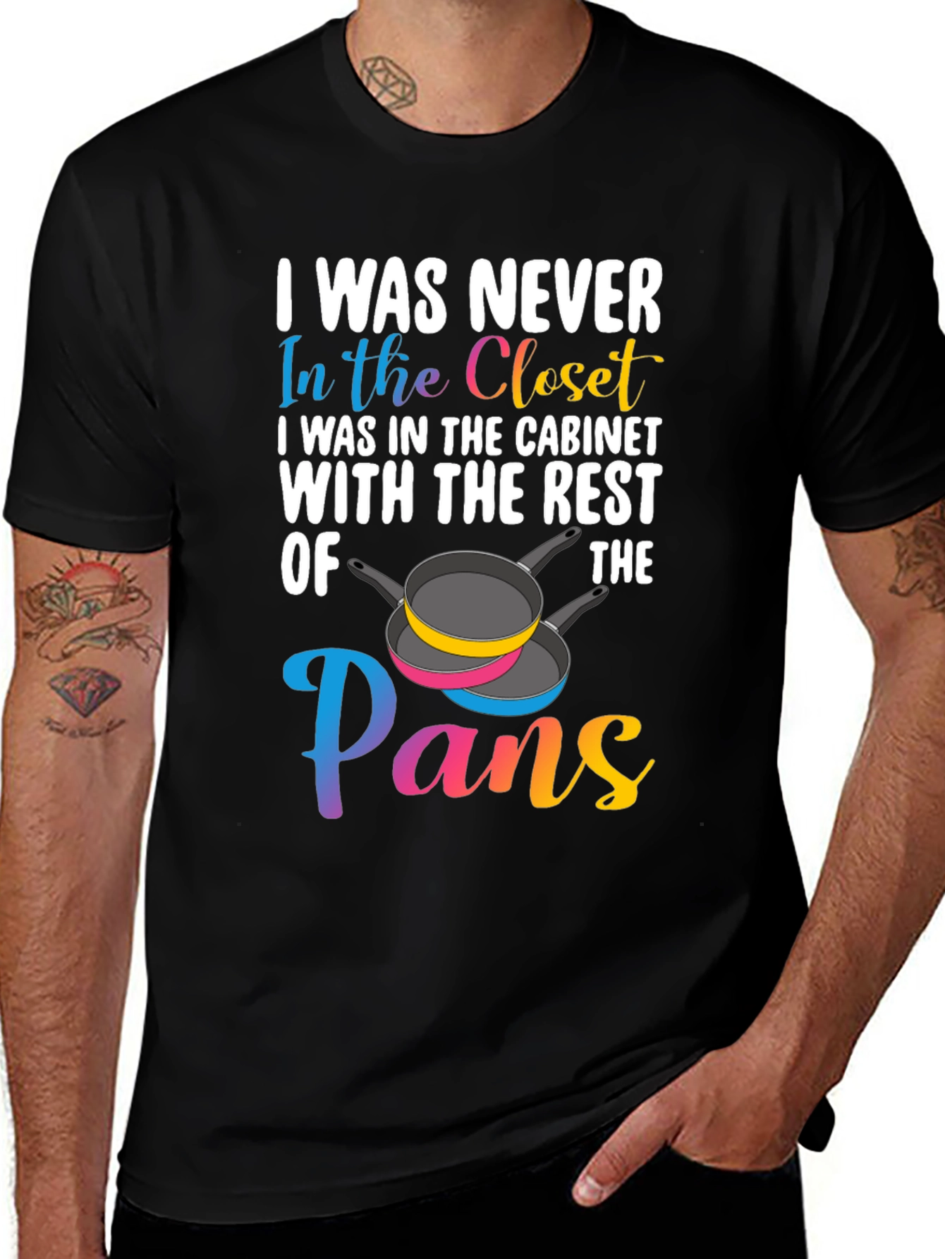 Variant 12 of I Was Never In The Closet Graphic Tee