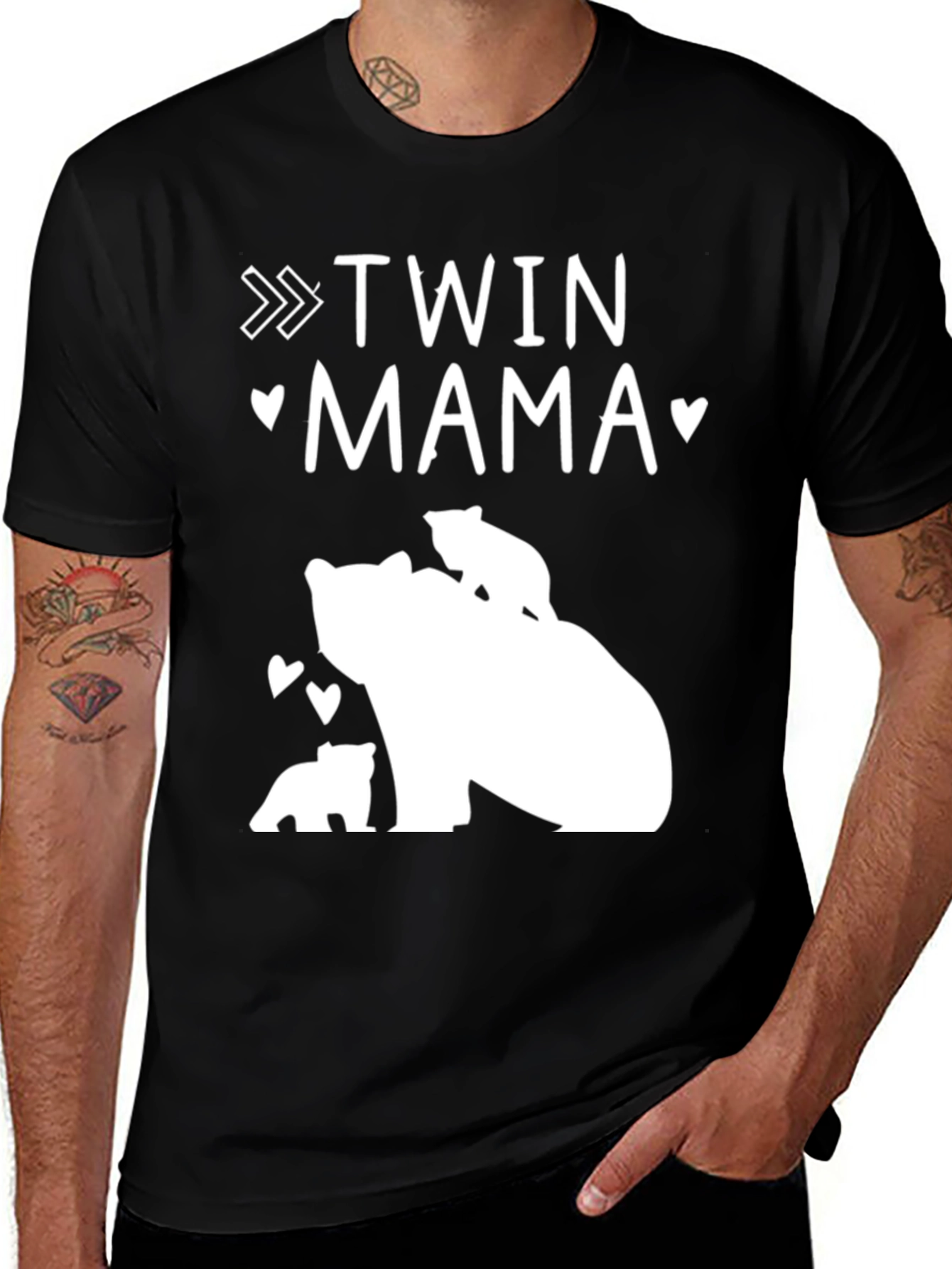 Variant 12 of Twin Mama Bear T-Shirt