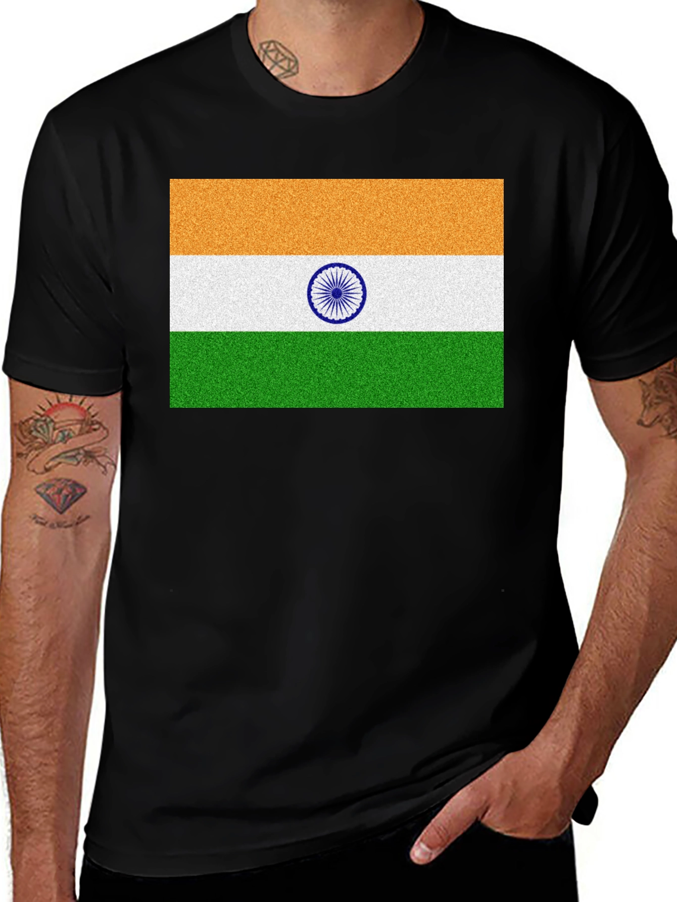 India Flag T-Shirt - Patriot Pride Tee