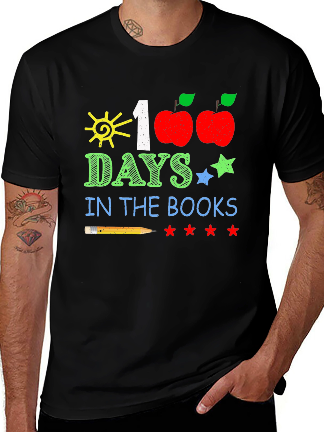 Variant 9 of 100 Days of School T-Shirt
