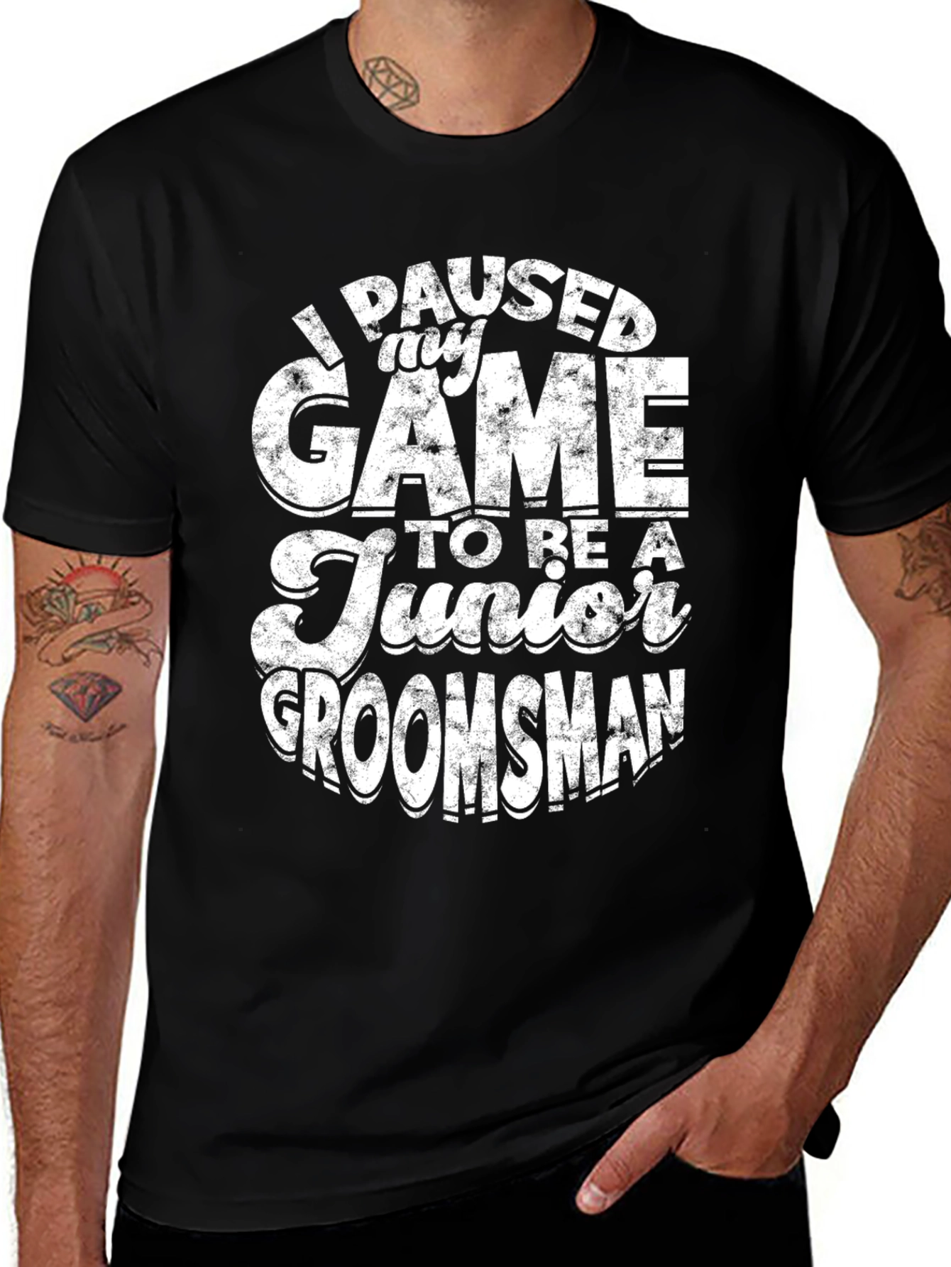 Junior Groomsman Gamer T-Shirt