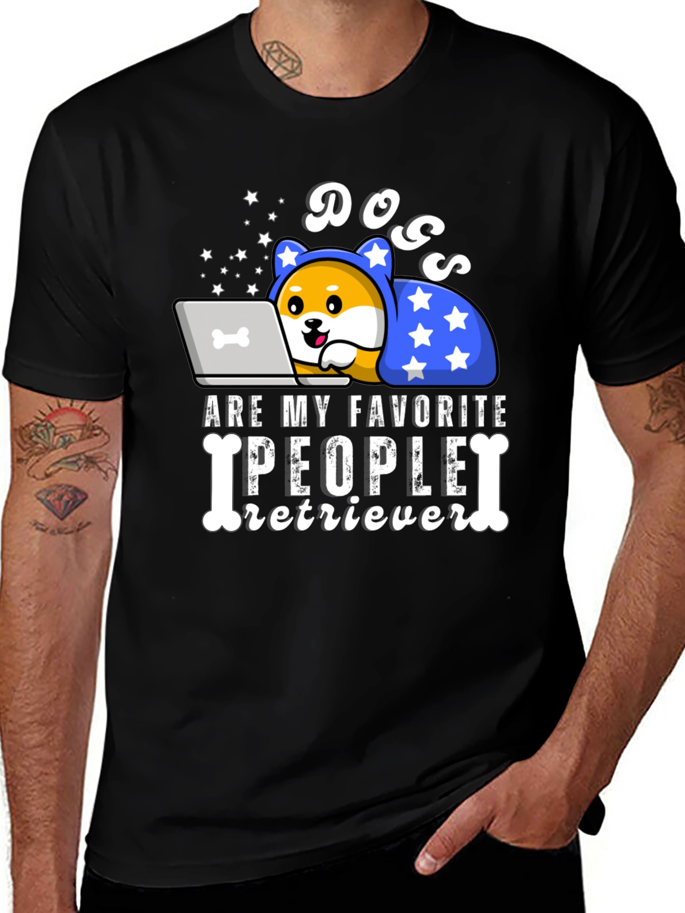 Variant 13 of Dogs Are My Favorite People T-Shirt