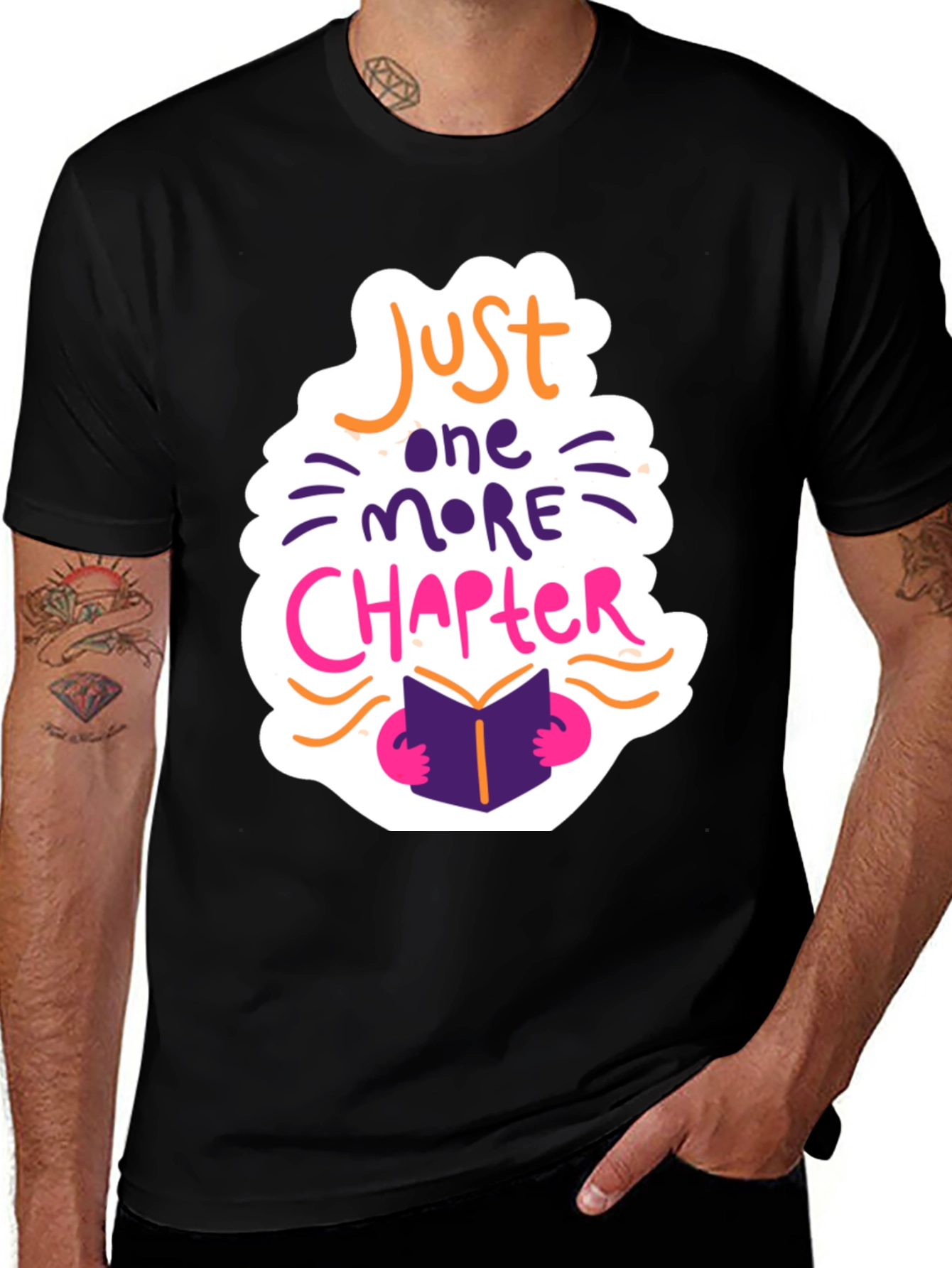 Variant 12 of Just One More Chapter T-Shirt for Book Lovers
